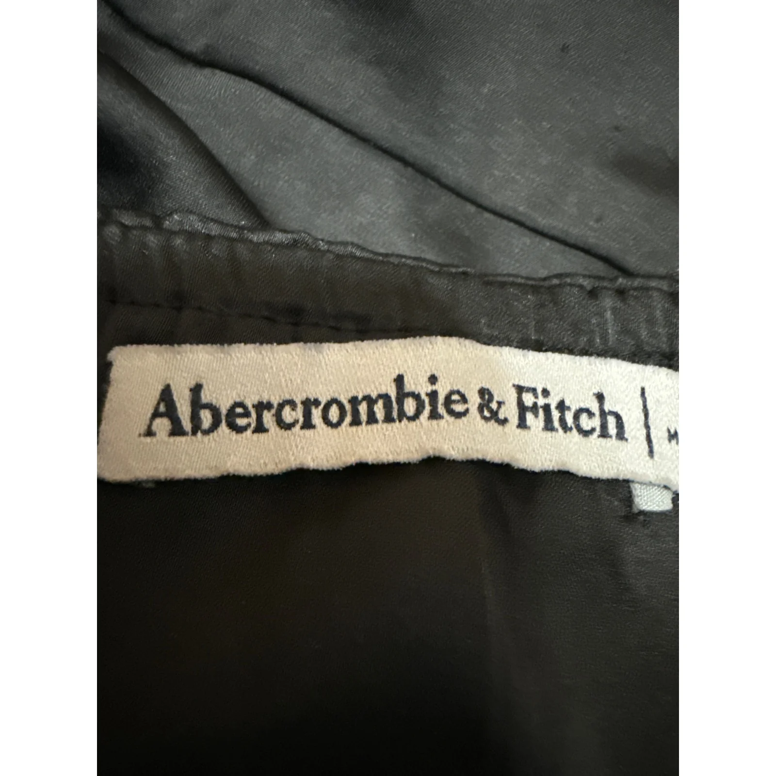 Abercrombie & Fitch Black Strapless Sleeveless Hook Corset Bustier Top Size XS - Image 3