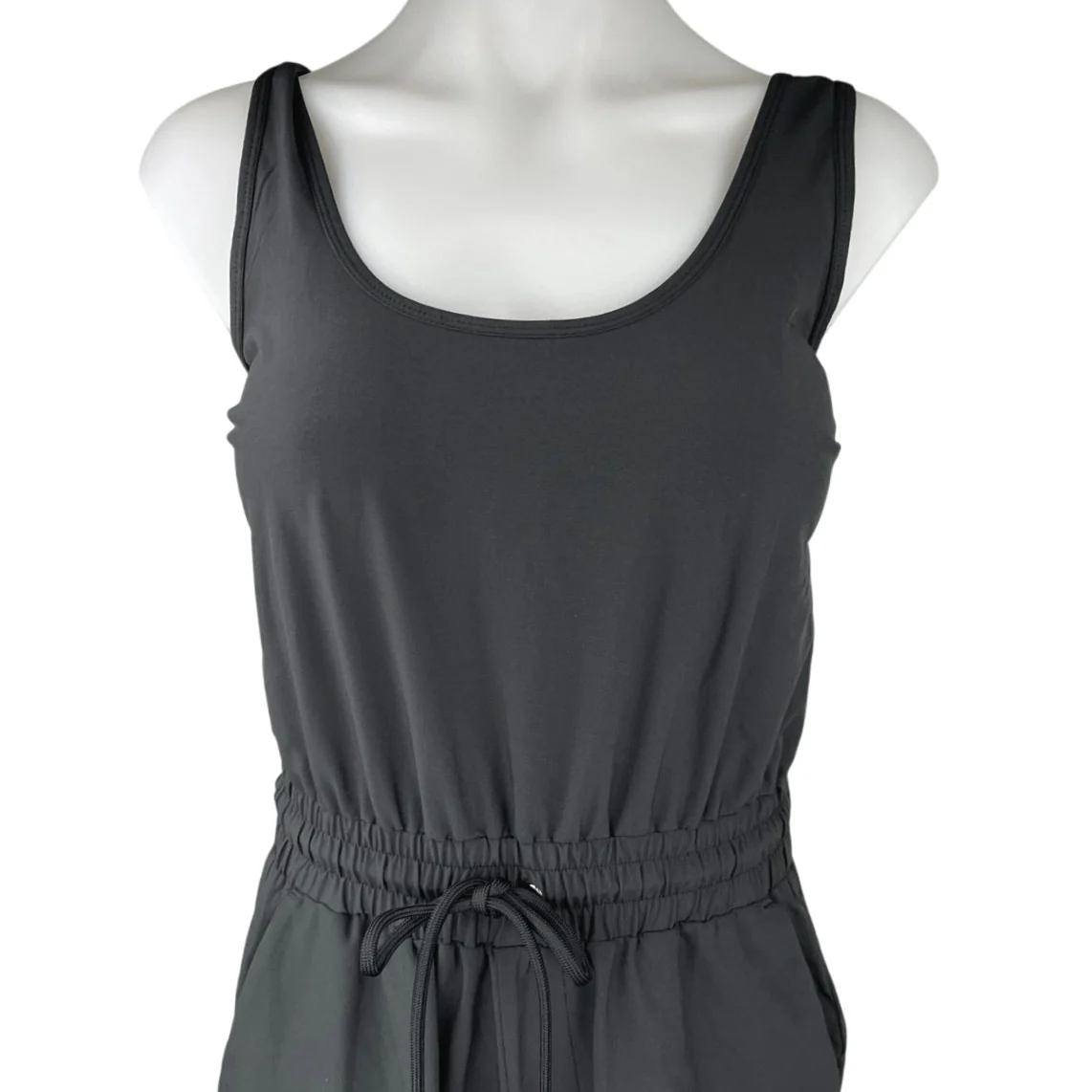 Abercrombie & Fitch Traveler Sleeveless Scoop Neck Drawstring Romper Jumpsuit XS - Image 3