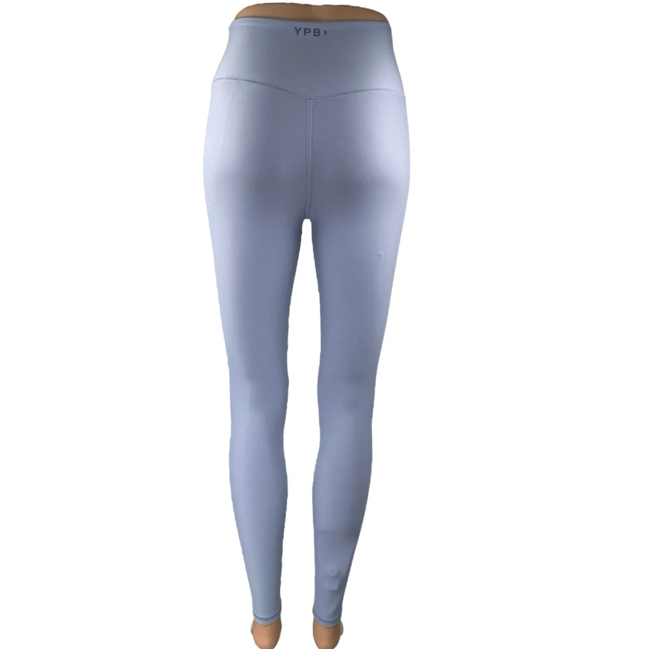 Abercrombie & Fitch YPB Blue Skinny Leg Mid Rise Fitness Yoga Leggings Pants XXS - Image 3