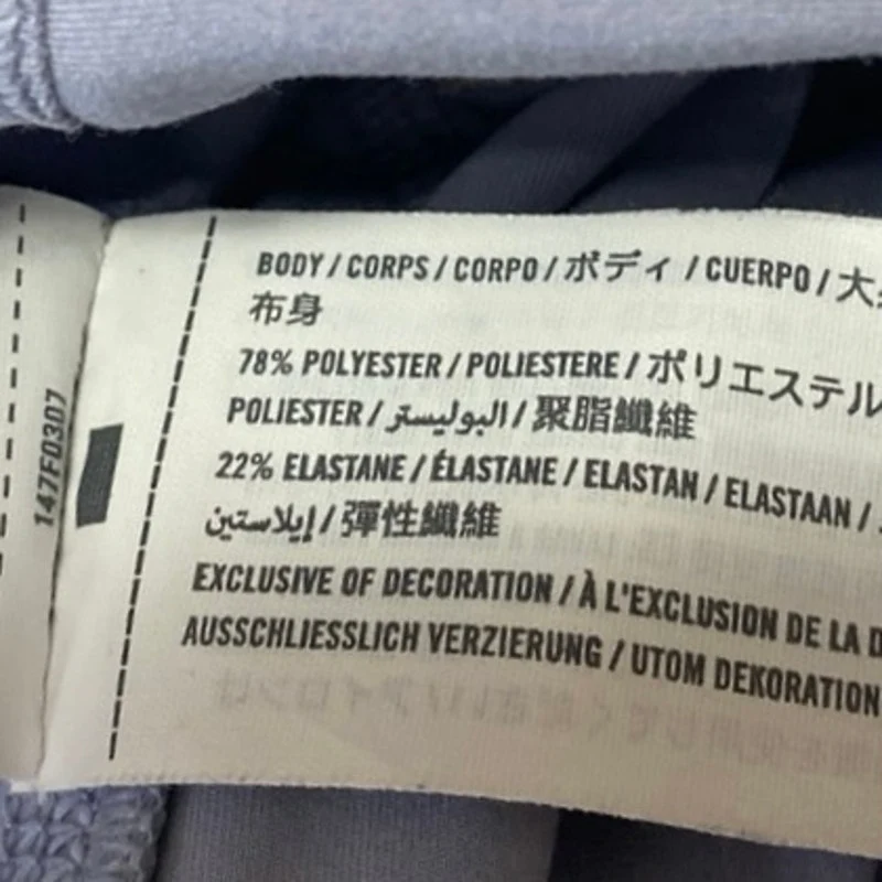 Abercrombie & Fitch YPB Blue Skinny Leg Mid Rise Fitness Yoga Leggings Pants XXS - Image 5