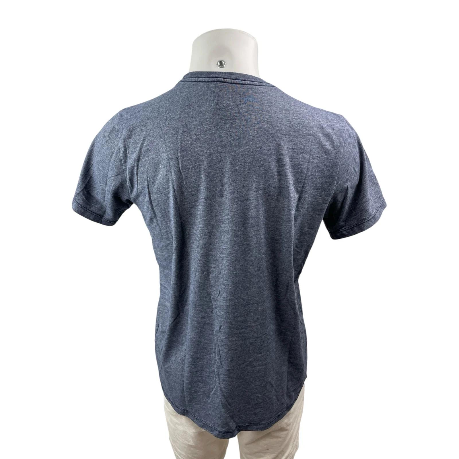 Adriano Goldschmied Men's Gray Crew Neck Short Sleeve Basic Tee T-Shirt Top Sz M - Image 4