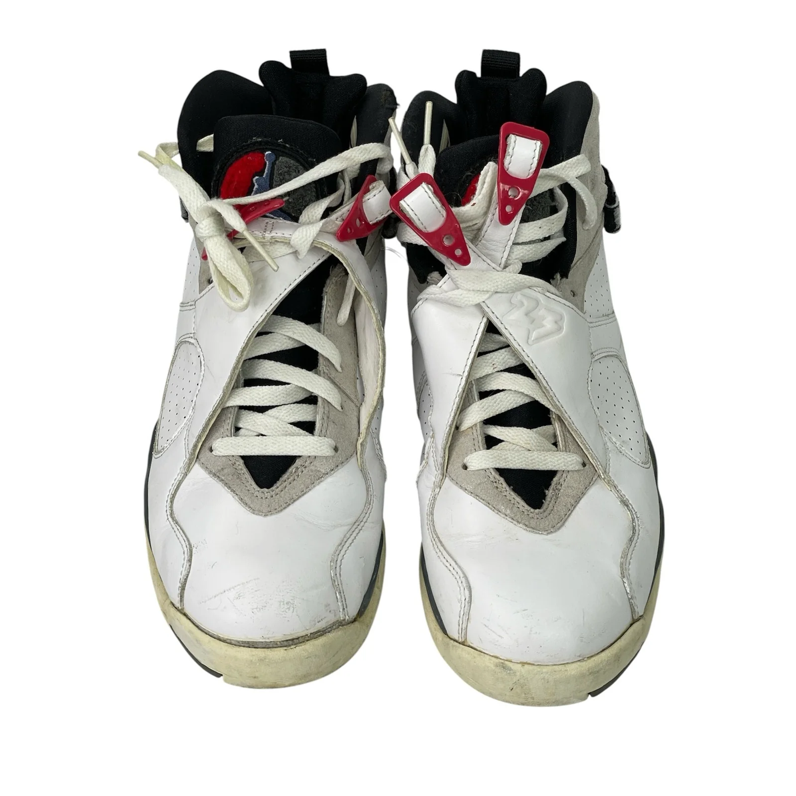 Air Jordan 8 Retro Bugs Bunny Men's White Black True Red Sneakers Shoes Size 9.5 - Image 2
