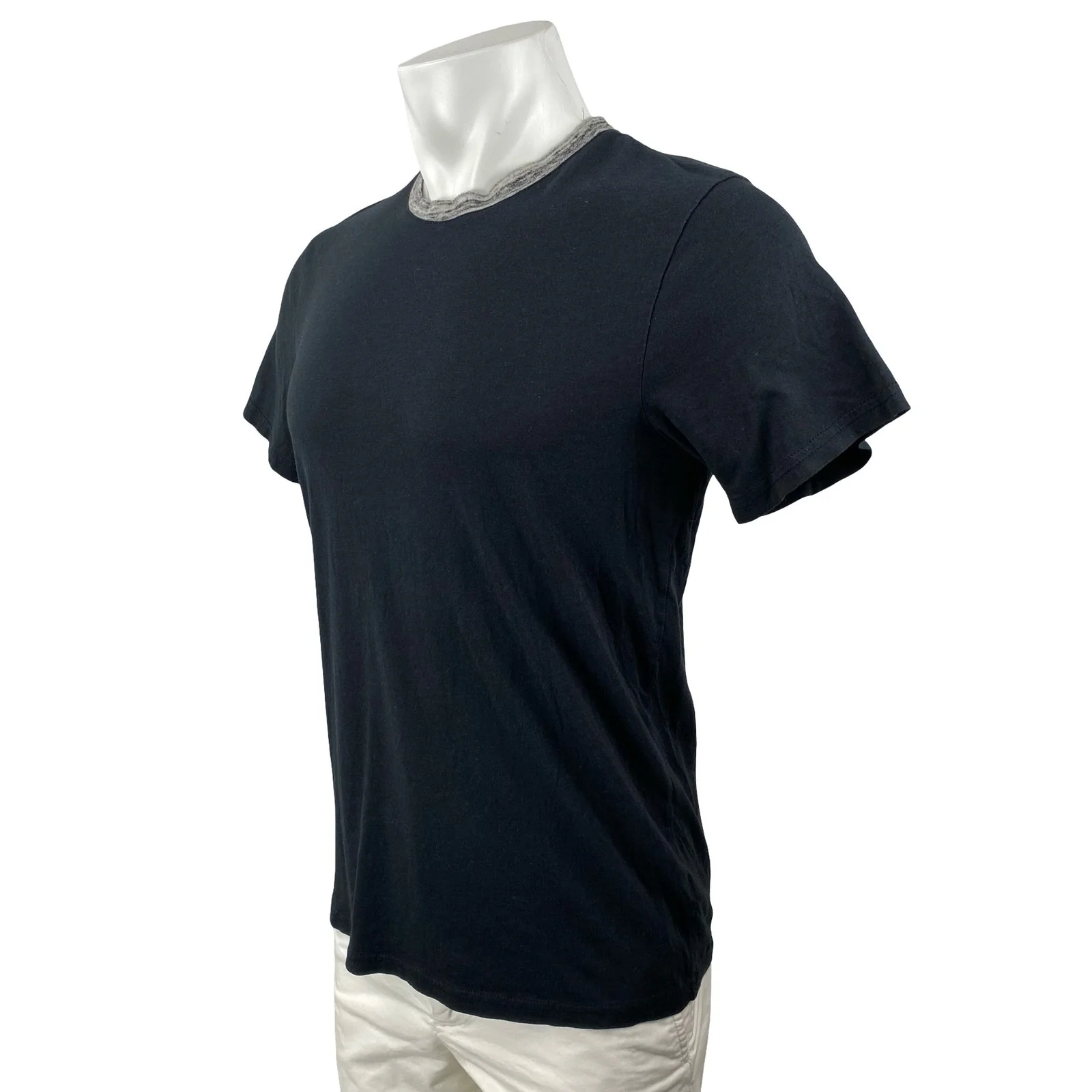 Alternative Men's Black Short Sleeve Crew Neck Basic T Shirt Tee Top Size M - Image 2