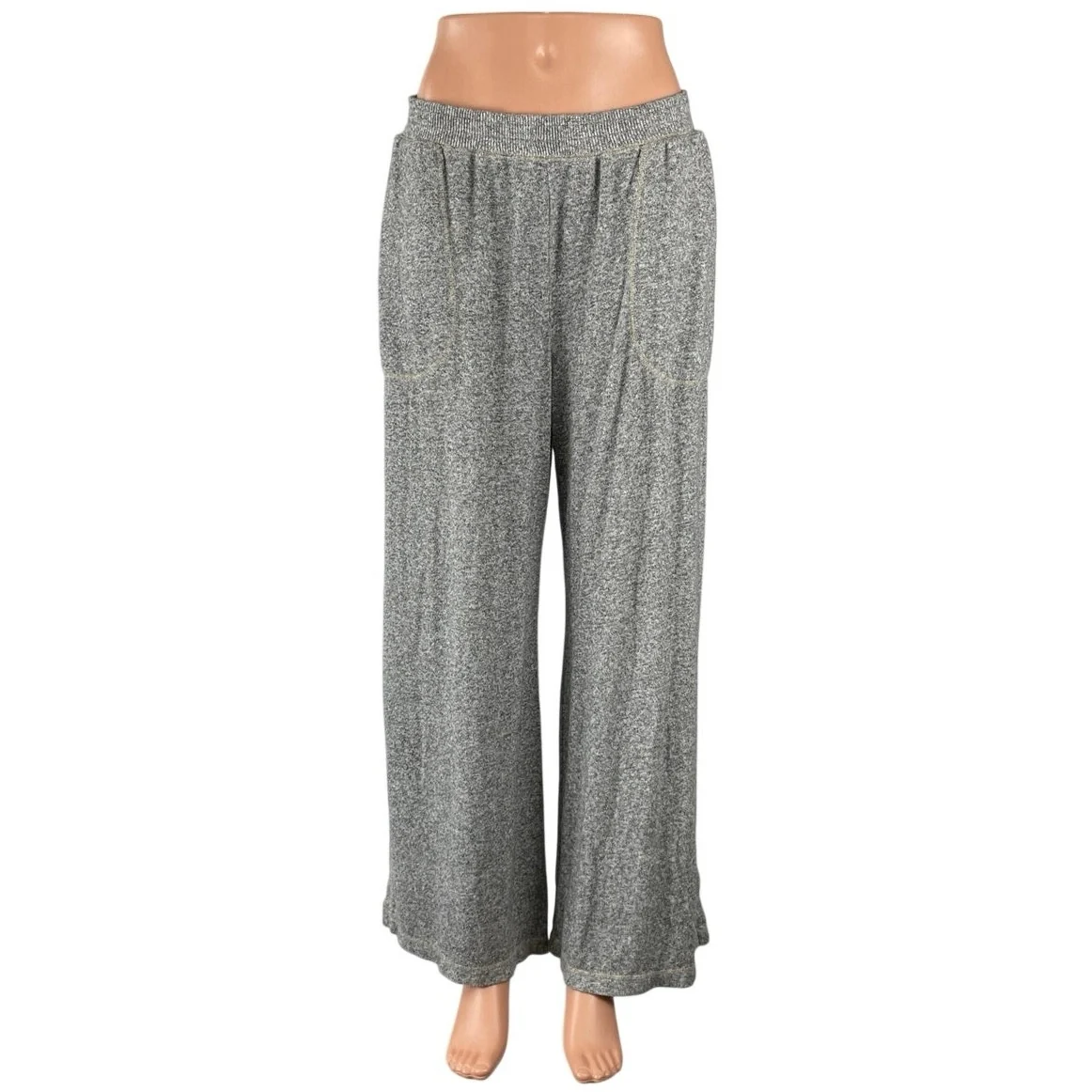 Anthropologie Daily Practice Yoga Activewear Palazzo Wide Leg Trousers Pants M