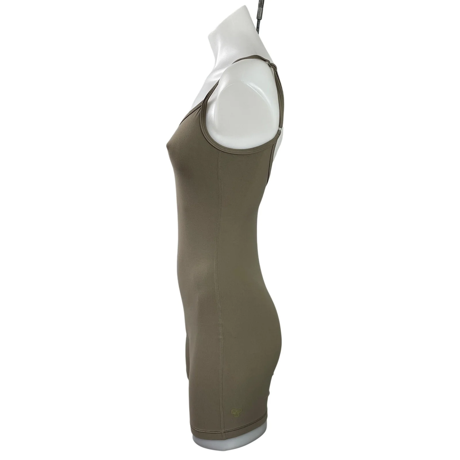 Aritzia Golden Gray Brown Sleeveless Cami One Piece Bodysuit Jumpsuit Romper XS - Image 2