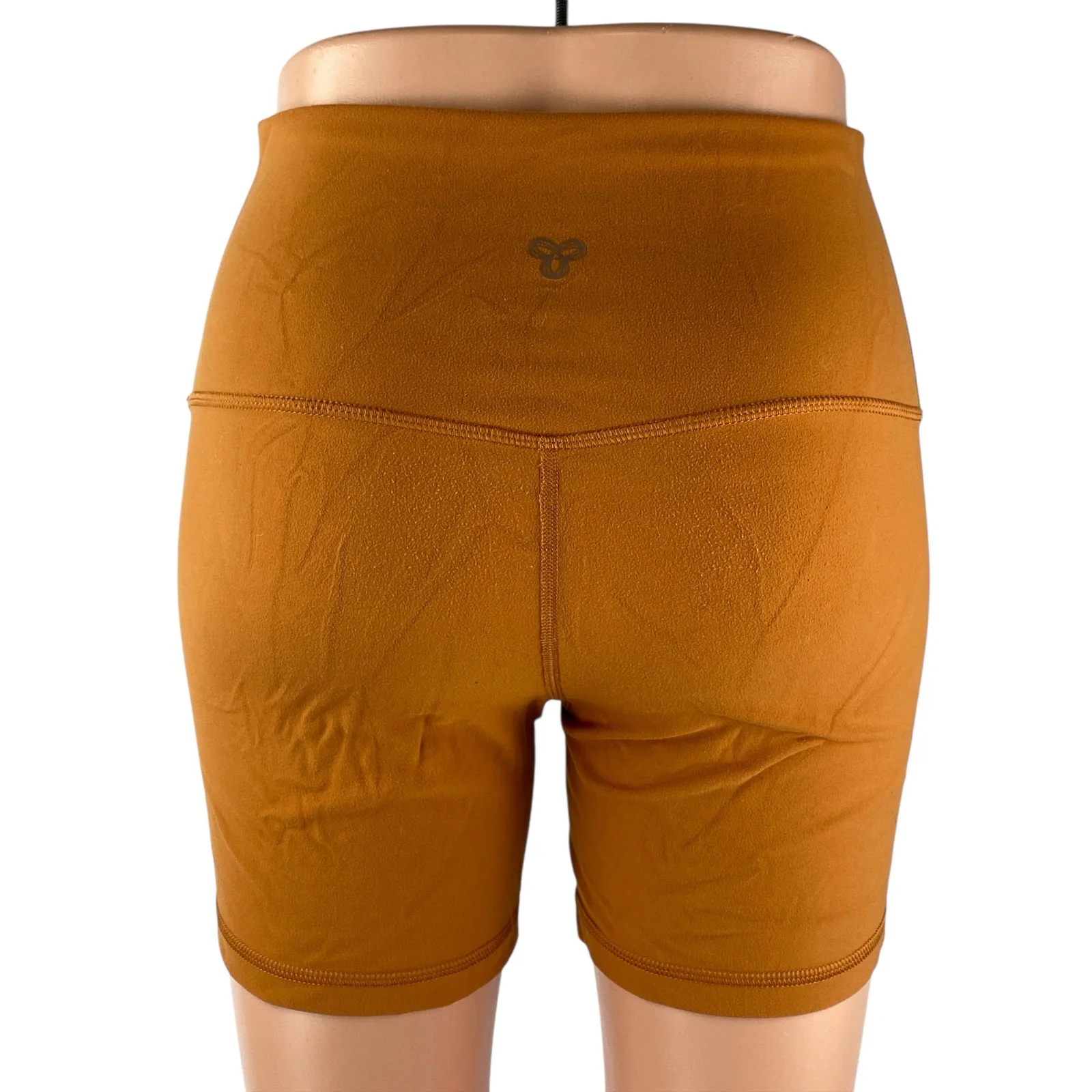 Aritzia TnAction Women's Brown High Rise Activewear Yoga Athletic Biker Shorts M - Image 2