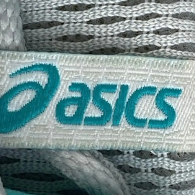 Asics Gel Contend 6 Women's White Blue Athletic Running Sneakers Shoes Size 10 - Image 6