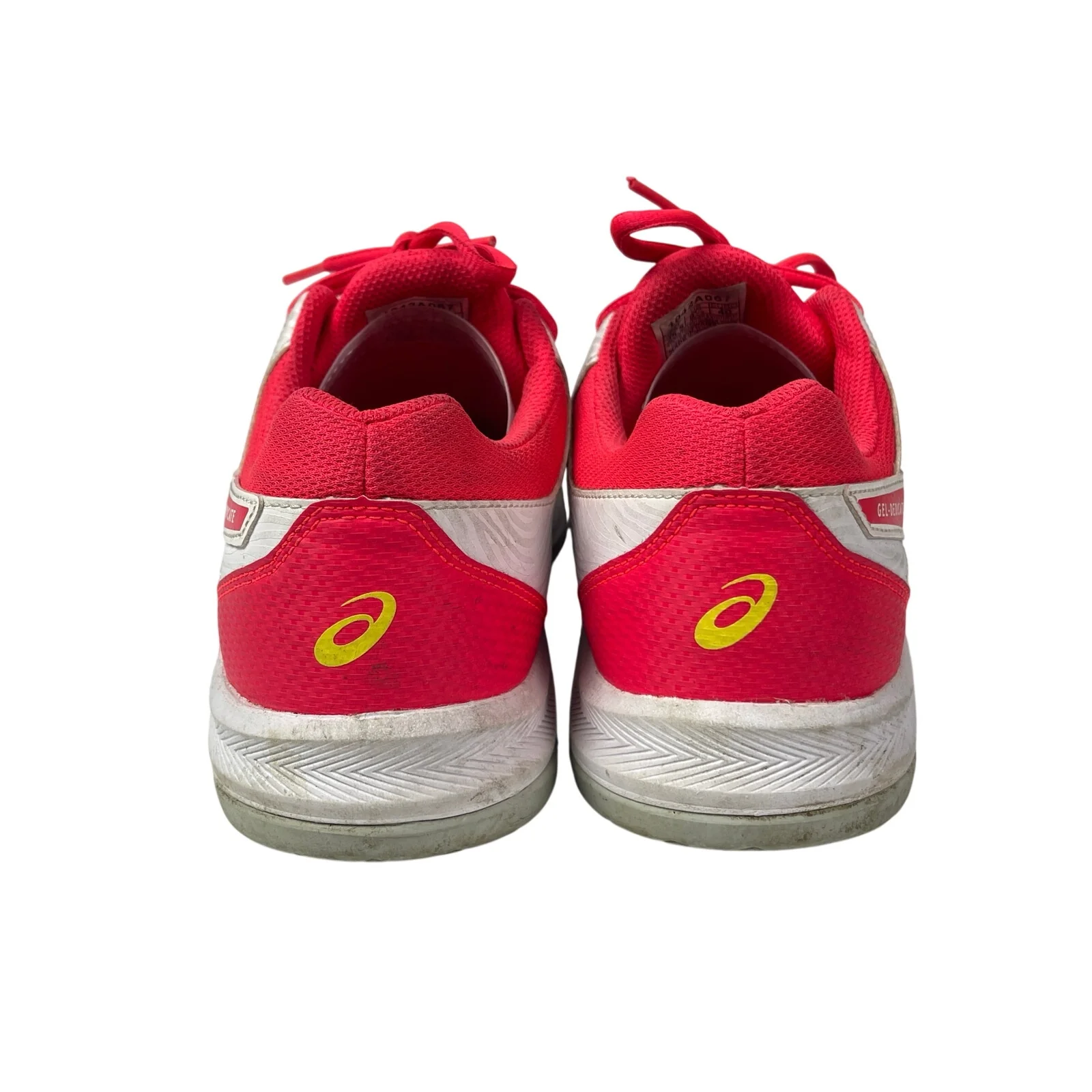 ASICS GEL Dedicate 6 Women White Pink Lace Up Athletic Tennis Sneakers Shoes 8.5 - Image 3