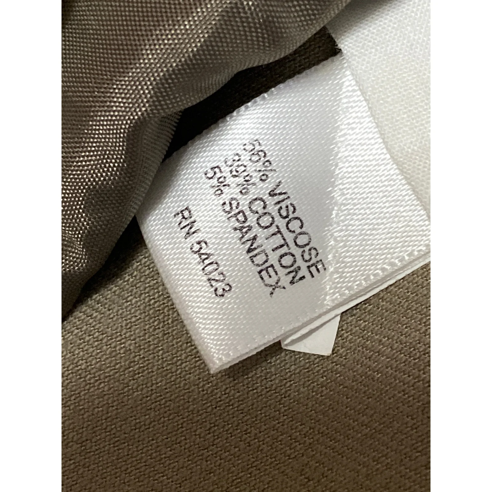 Banana Republic Beige Mid Rise Straight Leg Chino Khaki Trousers Dress Pants 2 - Image 4