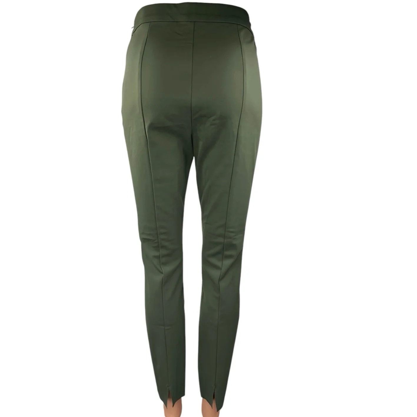 Banana Republic BR Standard Women Green Slim Tapered Trouser Dress Pants Size 6 - Image 3