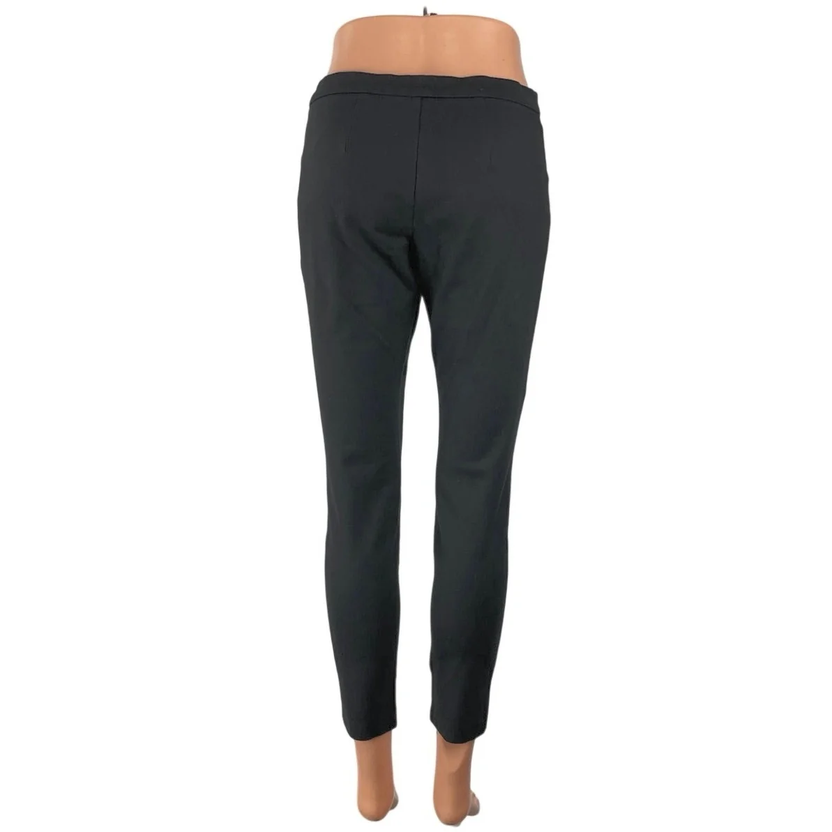 Banana Republic Women's Black High Rise Skinny Tapered Trousers Dress Pants Sz 4 - Image 4