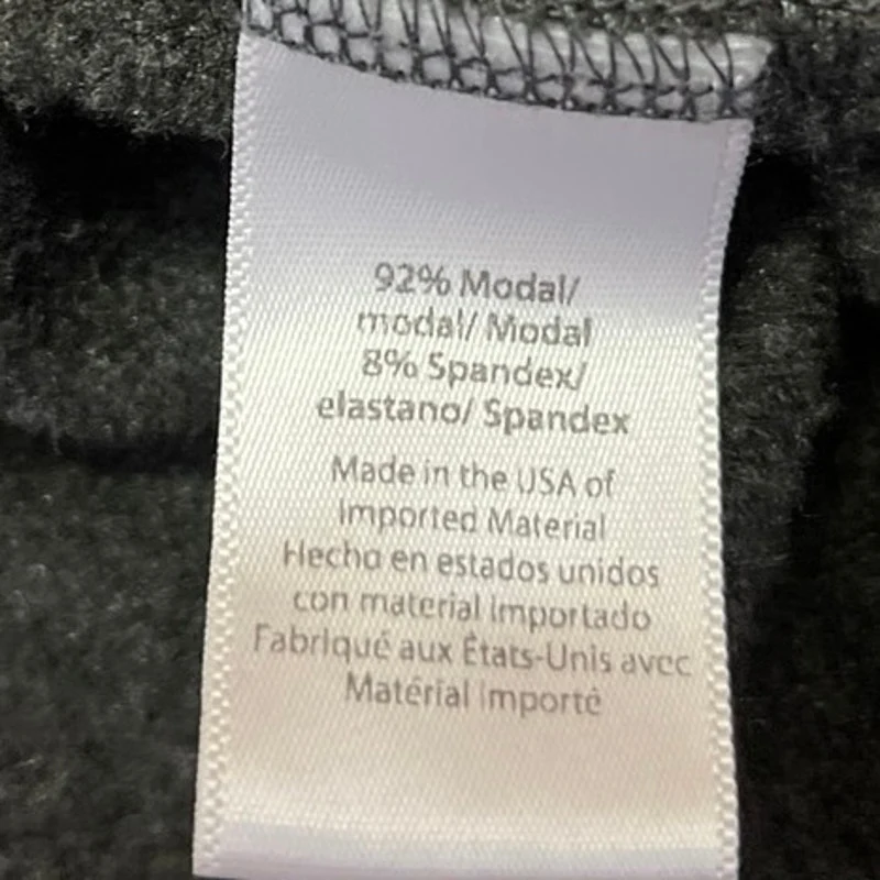 Beyond Yoga Gray Black Open Front Long Sleeve Longline Cardigan Sweater Top XS - Image 4