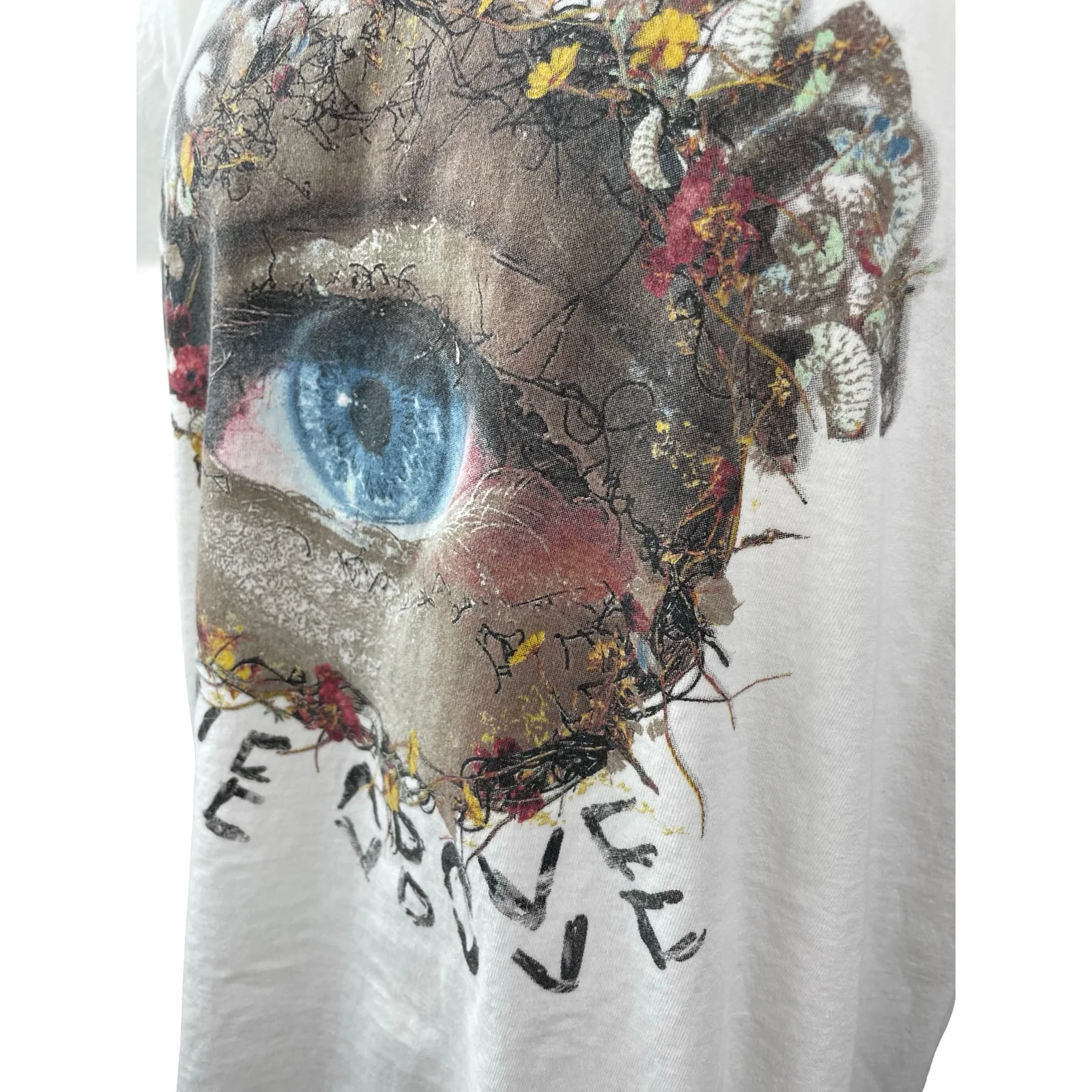 Blue Grape Men's White Code Orange The Above Exclusive Band T Shirt Tee Top XL - Image 3