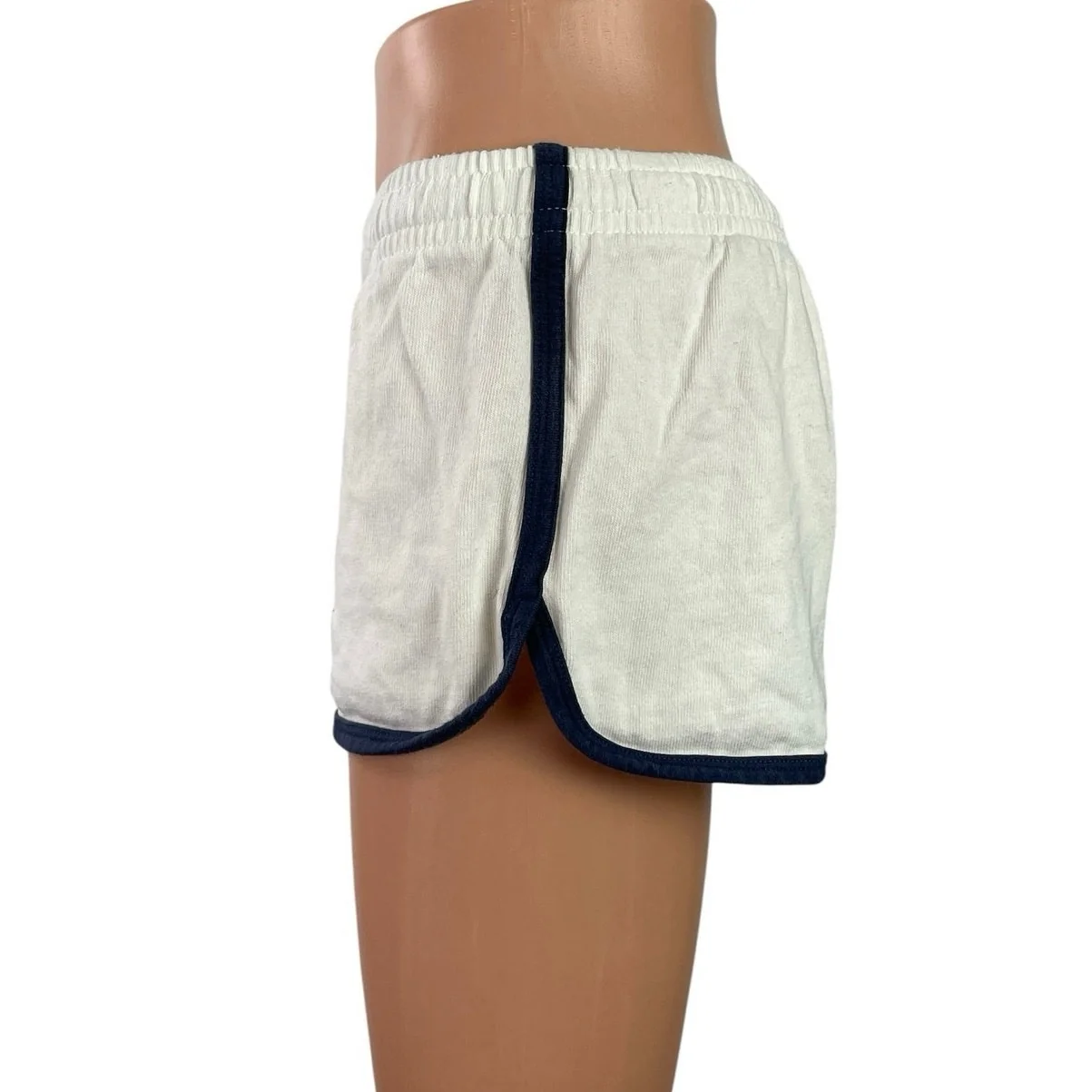Brandy Melville Lisette White Casual Lounge Athletic Activewear Track Shorts S - Image 2