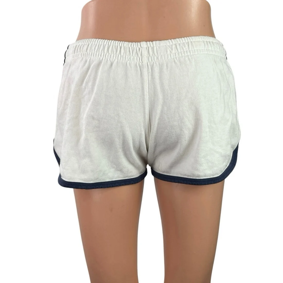 Brandy Melville Lisette White Casual Lounge Athletic Activewear Track Shorts S - Image 3