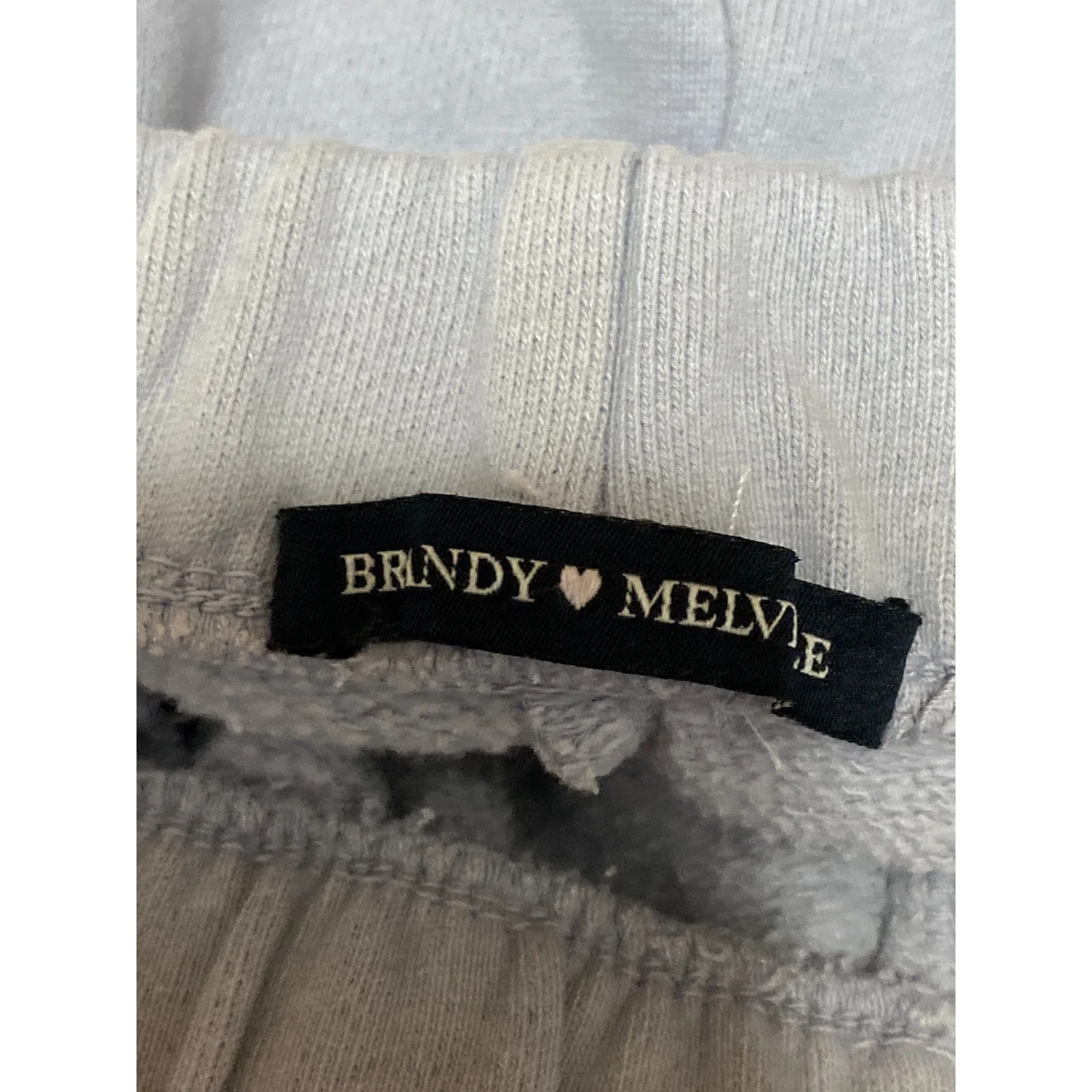 Brandy Melville Rosa Gym Athletic Activewear Baggy Jogger Trousers Sweat Pants S - Image 5