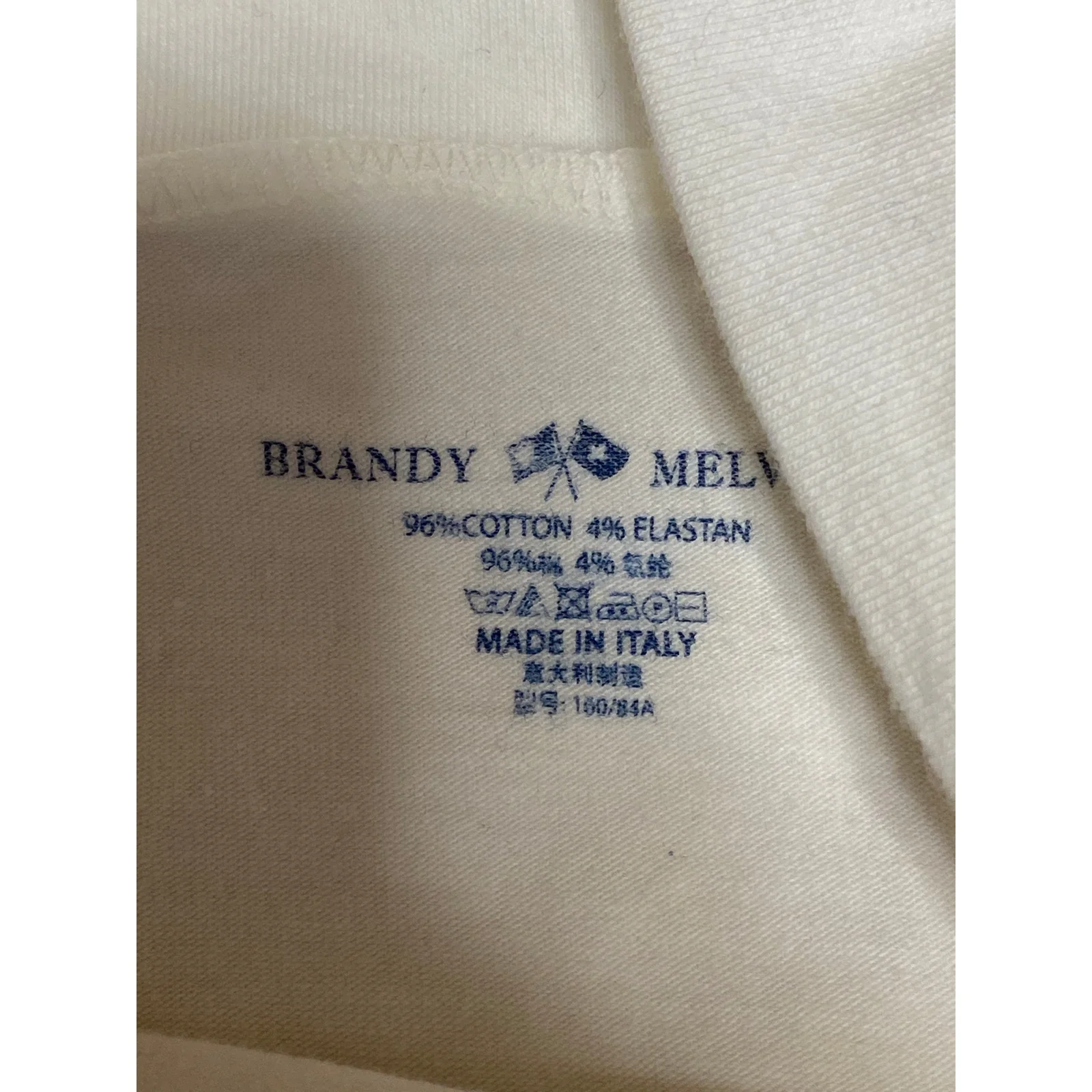 Brandy Melville Women's White Off The Shoulder Long Sleeve Blouse Top Size S - Image 6