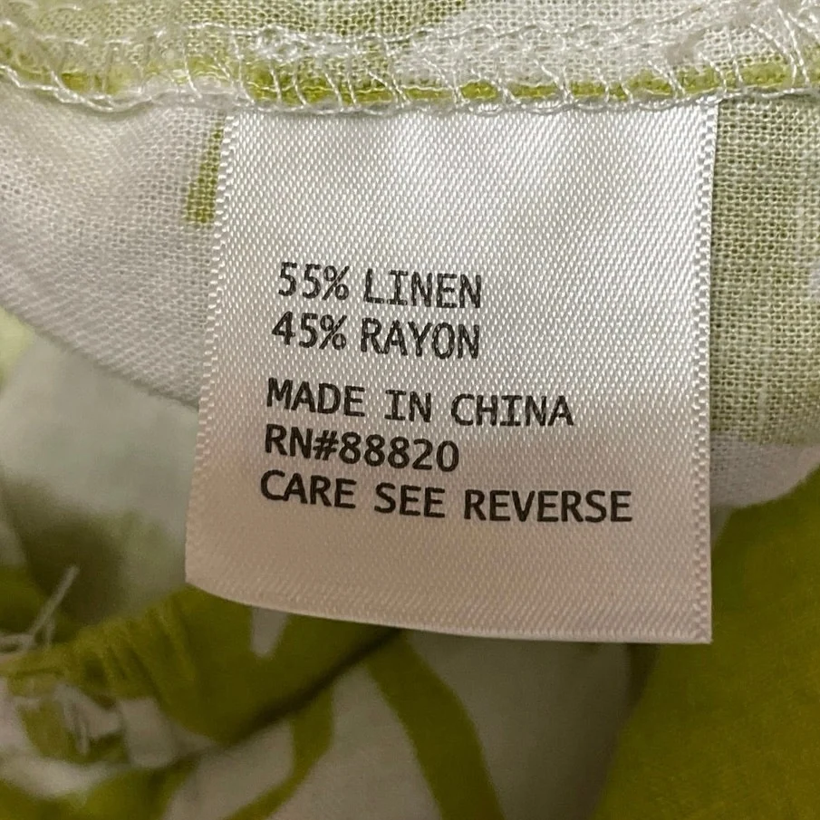 Christian Siriano Womens Green Floral Elastic Waist Tiered Midi A-Line Skirt L - Image 5