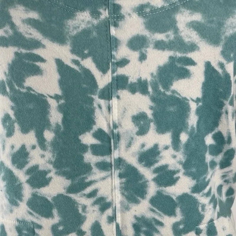 Colsie Tie Dye Fleece Casual Lounge Sleepwear Tank Playsuit Jumpsuit Romper XS - Image 2