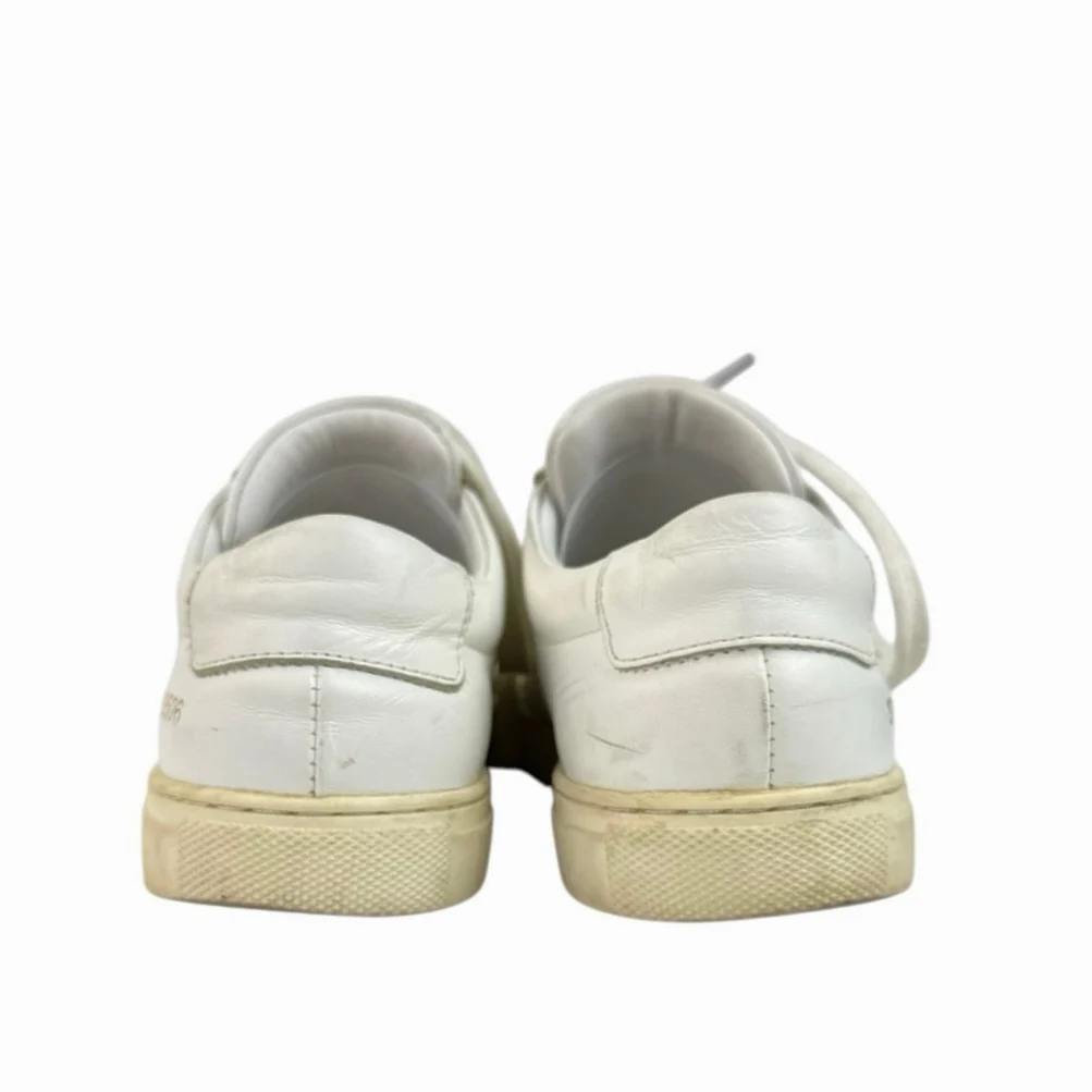 Common Project Achillies Women's White Leather Lace Up Athletic Sneakers Shoes 7 - Image 3