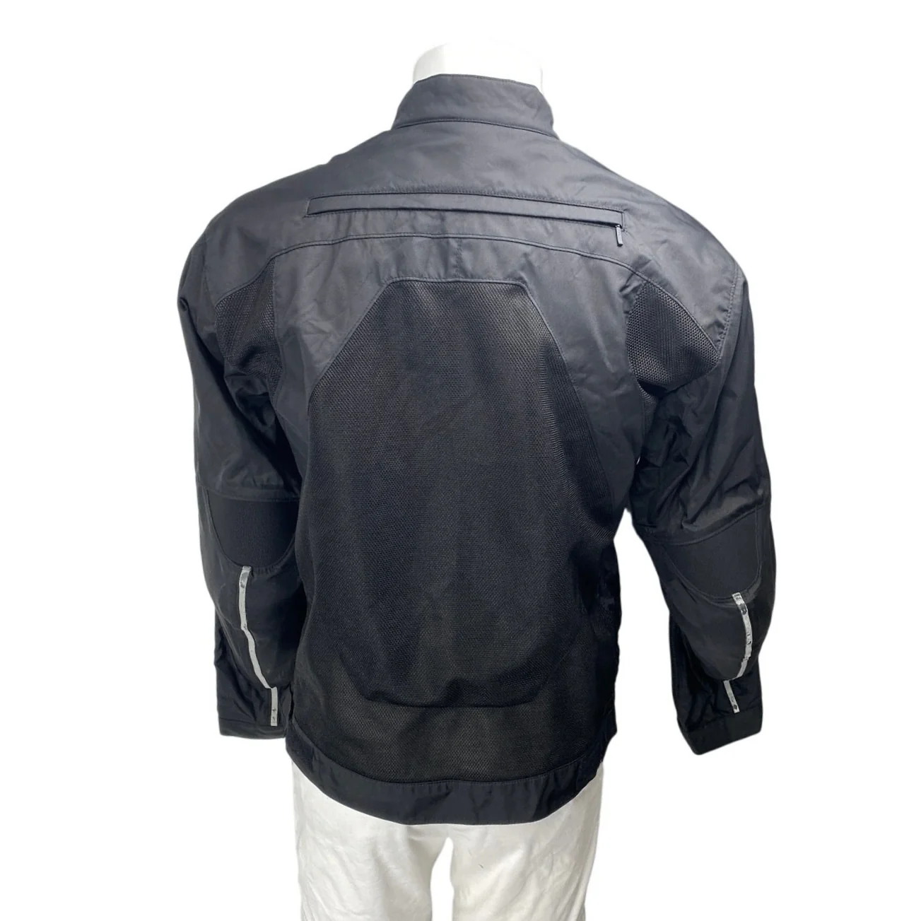 Dainese Men's Black Full Zip High Neck Biker Motorcycle Riding Jacket Size 42/L - Image 2