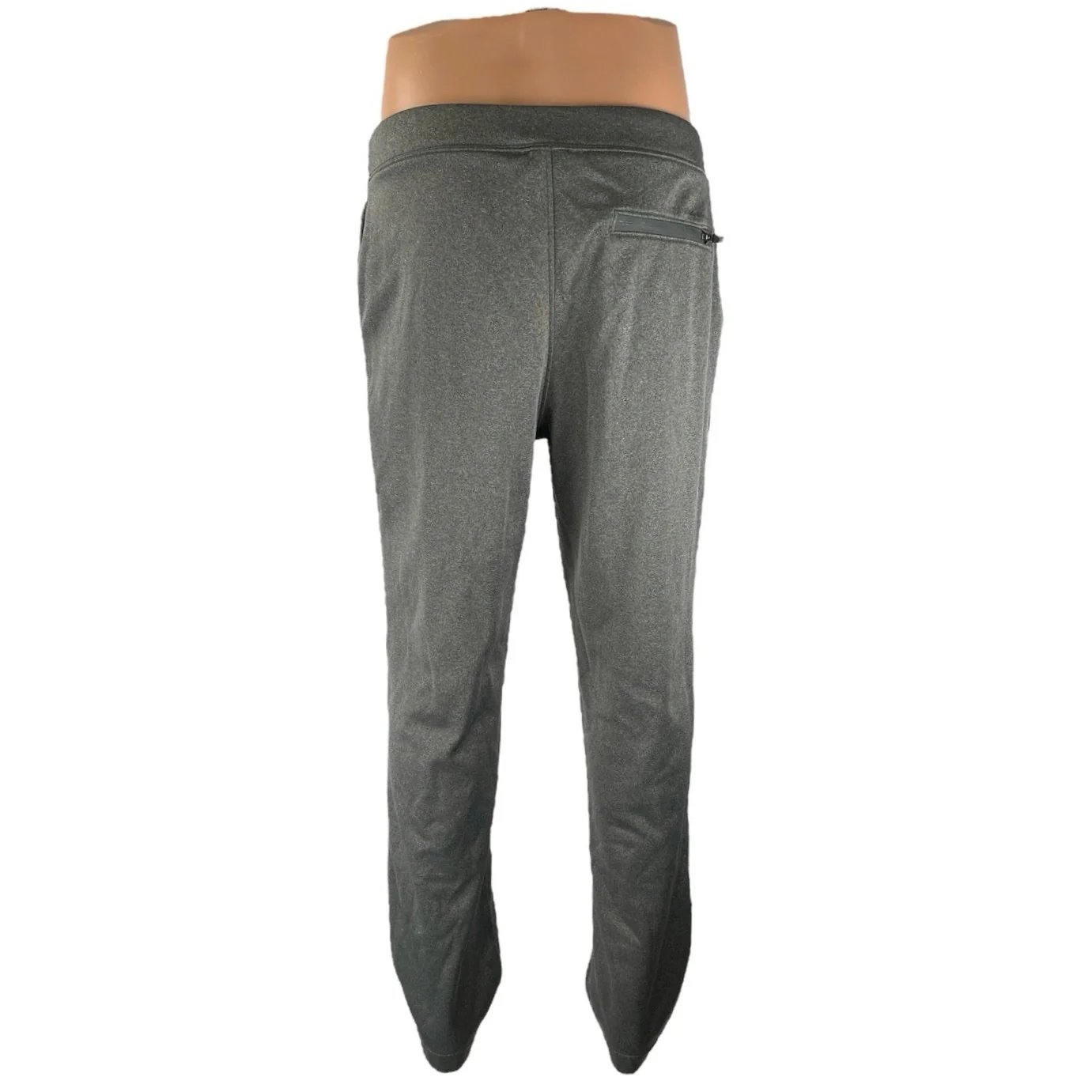 Eddie Bauer Men's Dark Gray Tapered Leg Slim Trousers Jogger Sweatpants Size M - Image 3