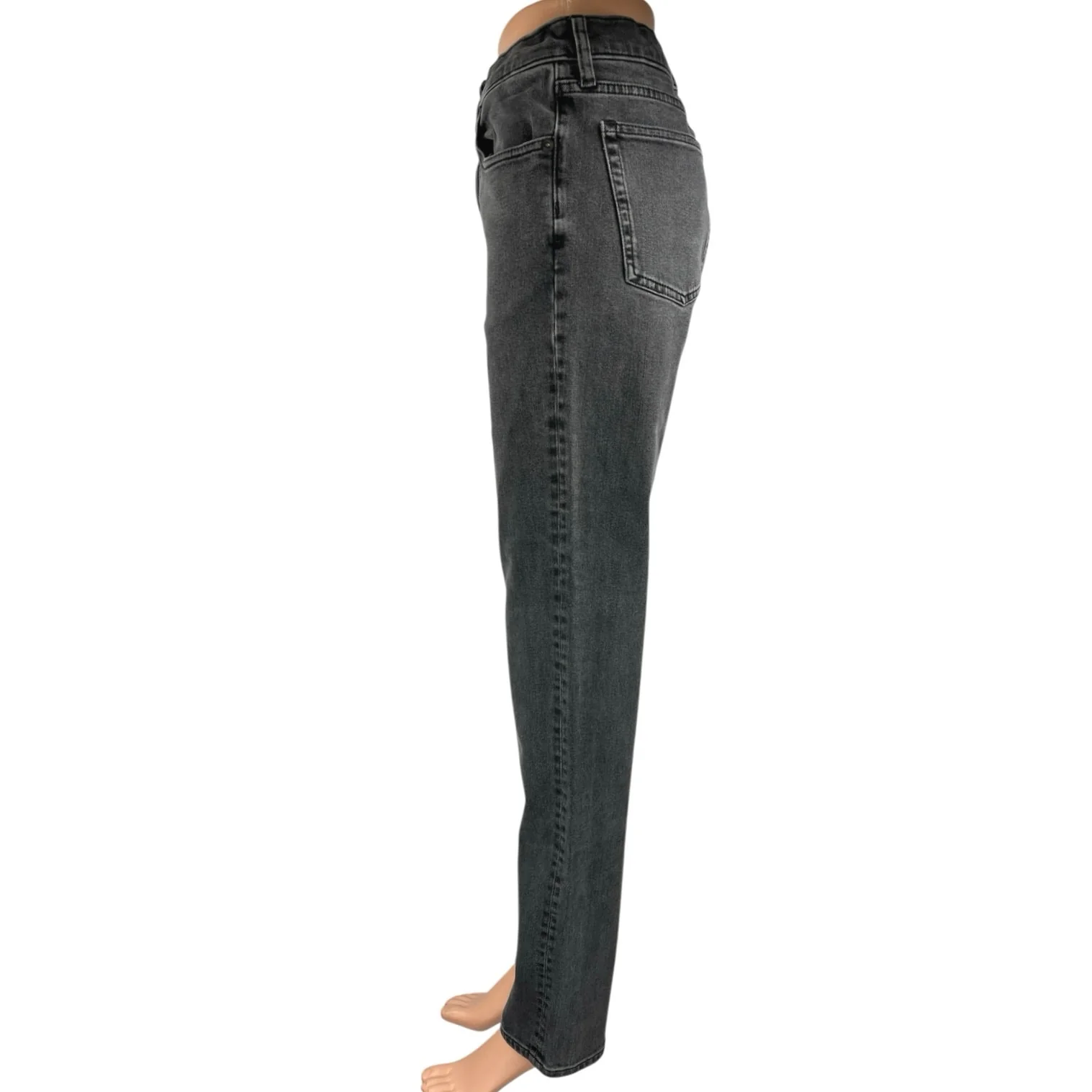 Everlane Uniform Women's Black Slim Straight Leg Casual Denim Jeans Size 34 - Image 2