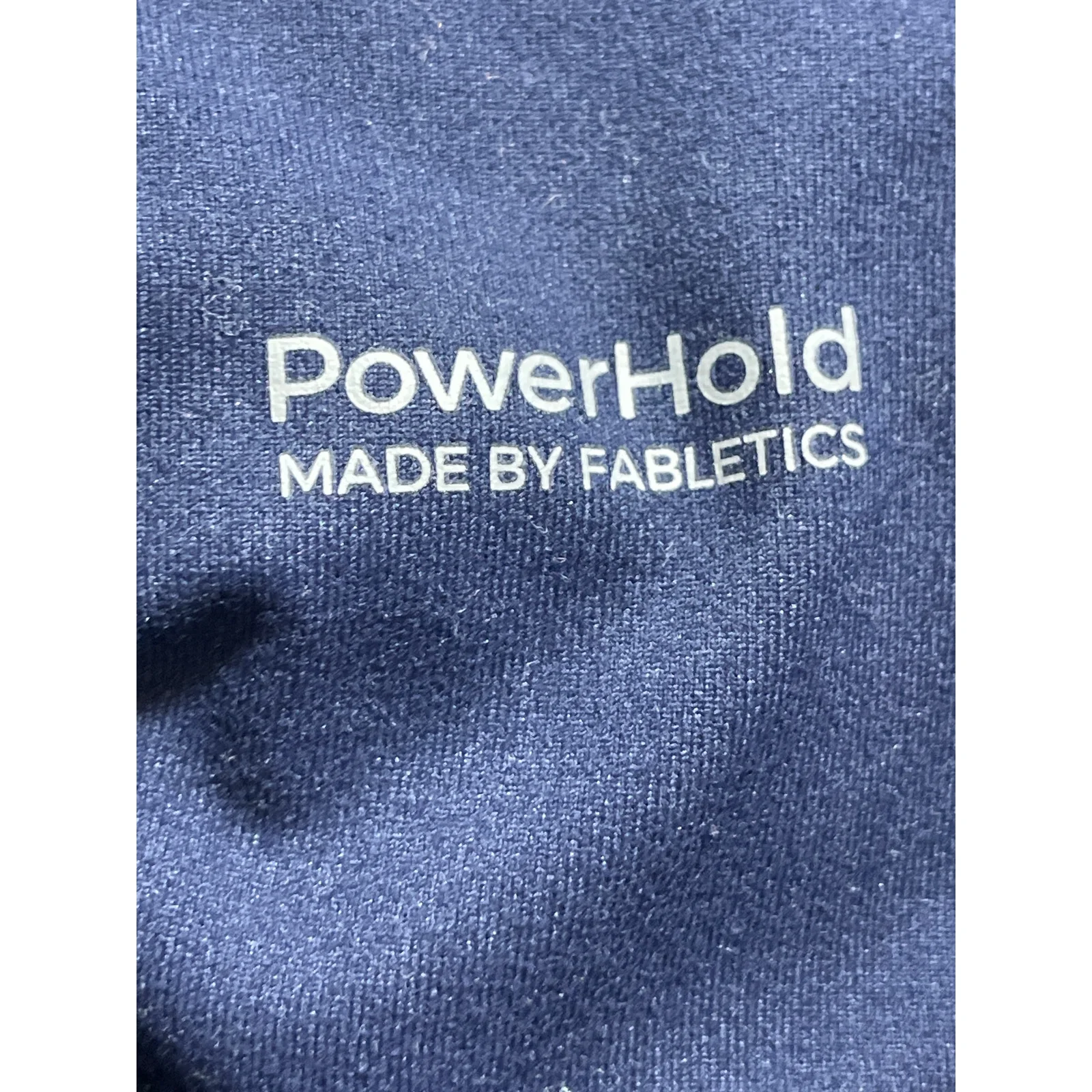 Fabletics PowerHold Women's Blue Mid Rise Skinny Yoga Athletic Leggings Pants M - Image 3