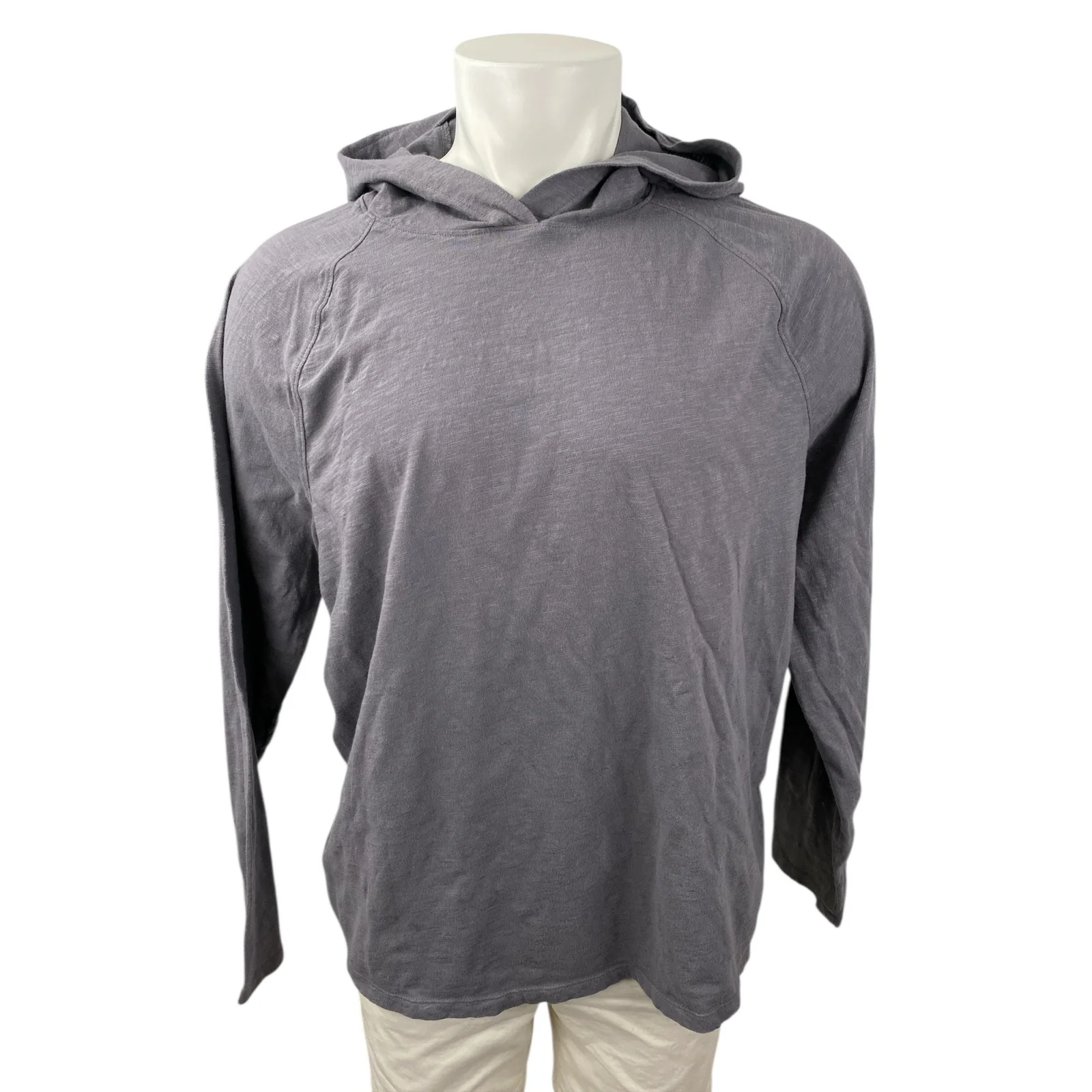 Goodfellow & Co Men's Gray Long Sleeve Hoodie Hooded Sweatshirt Top Size XL