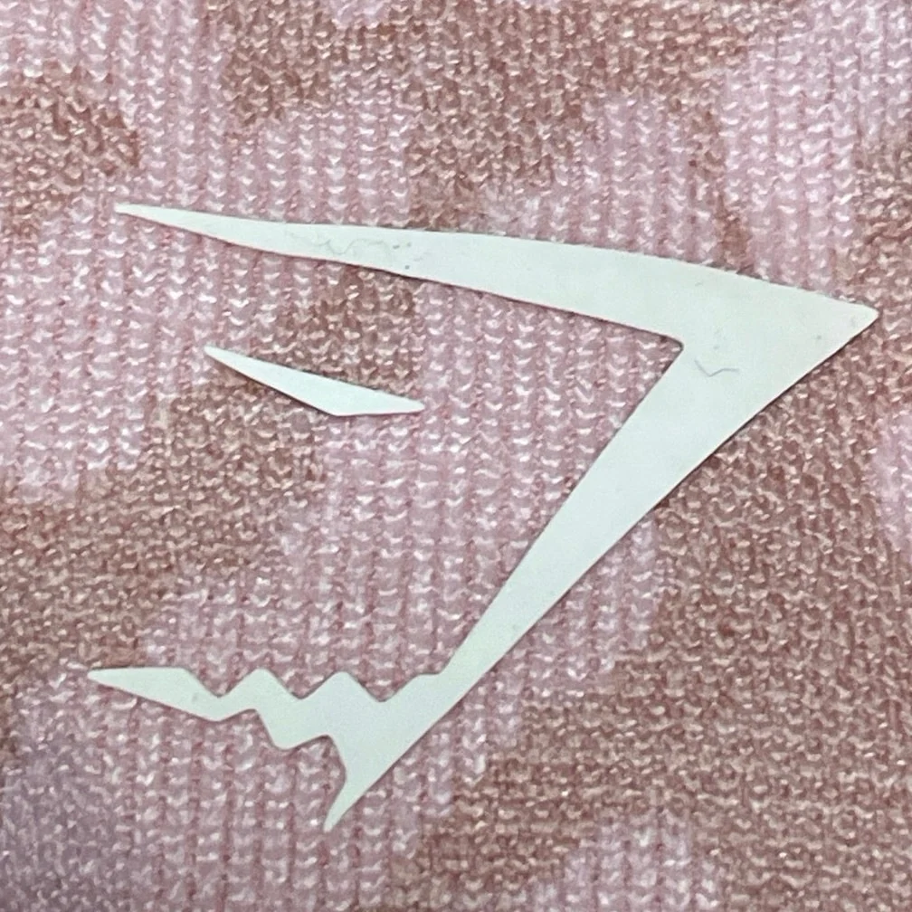 Gymshark Adapt Safari Pink Animal Print Seamless Sports Bra Bralette Tank Top S - Image 4