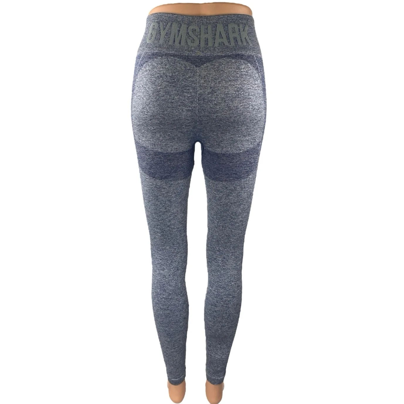Gymshark Blue Skinny Leg Mid Rise Activewear Fitness Workout Leggings Pants Sz S - Image 3