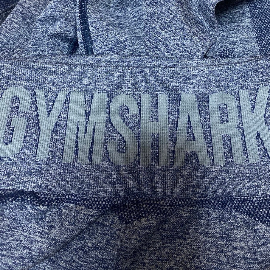 Gymshark Blue Skinny Leg Mid Rise Activewear Fitness Workout Leggings Pants Sz S - Image 4