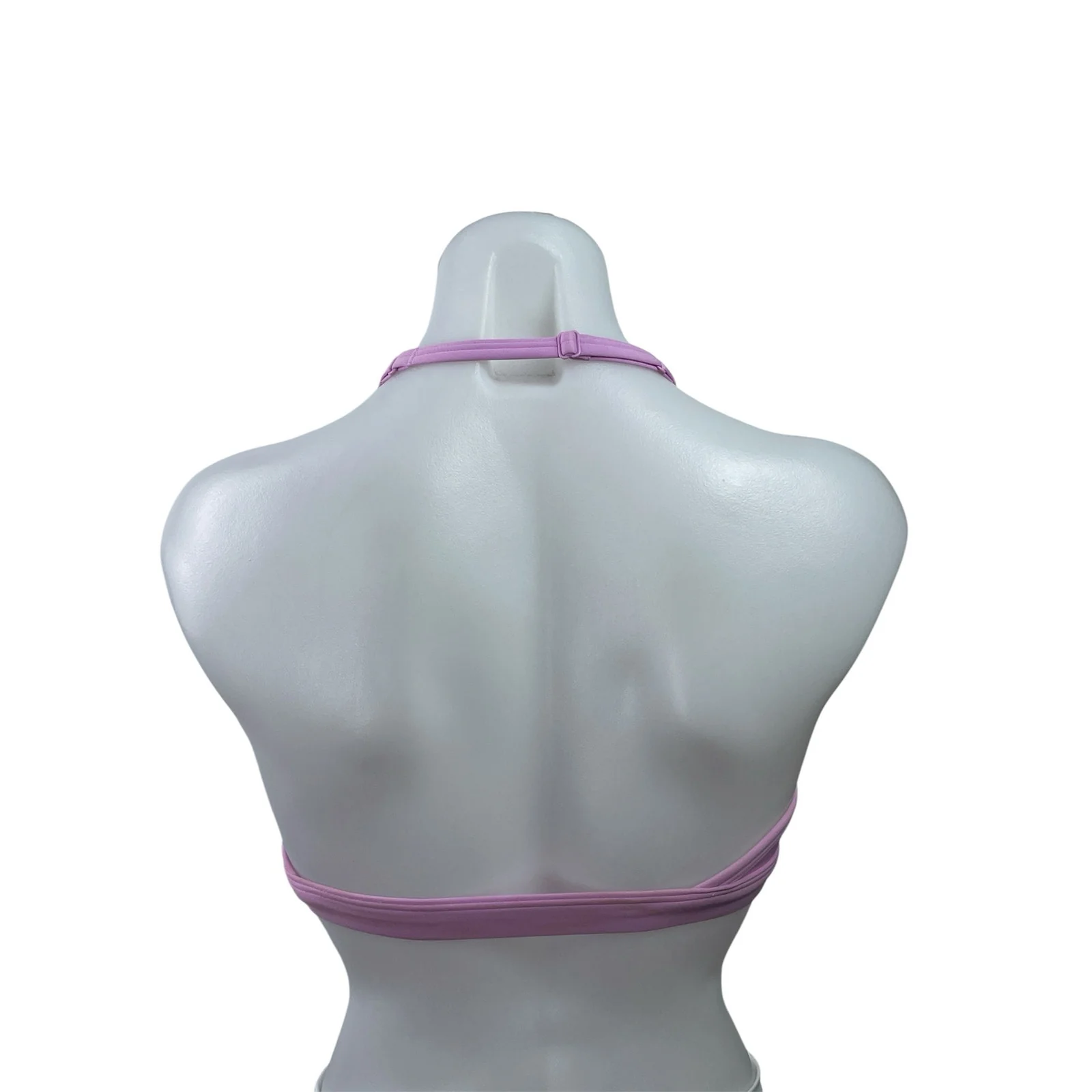 Gymshark Minimal Halterneck Pink Yellow Bundle Lot of 2 Sports Bra Tank Top Sz S - Image 7