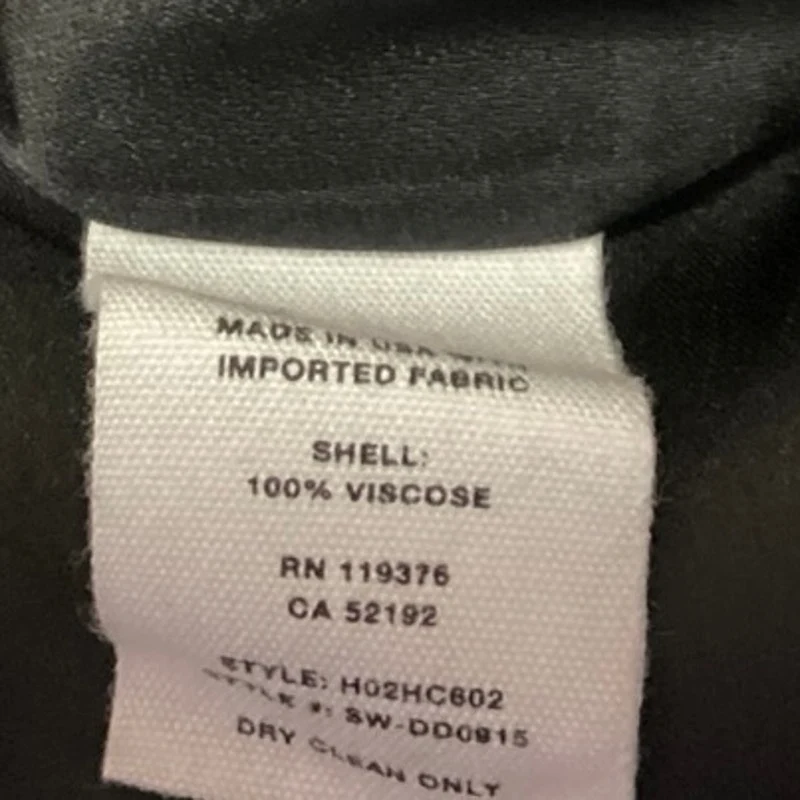 Helmut Lang Black Sleeveless Plunging V-neck Pull On Pockets Mini Tank Dress S - Image 6