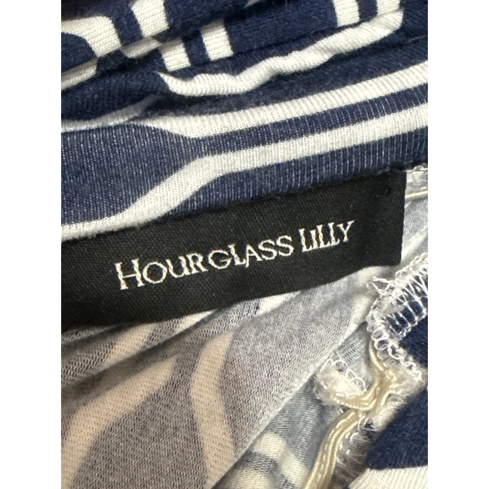 Hourglass Lilly Geometric Ikat Strapless Tube Bandeau Summer Maxi A-Line Dress S - Image 4
