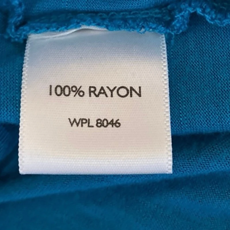 INC International Concepts Blue Y2K Ruffle Button Babydoll Camisole Tank Top Size M - Image 4