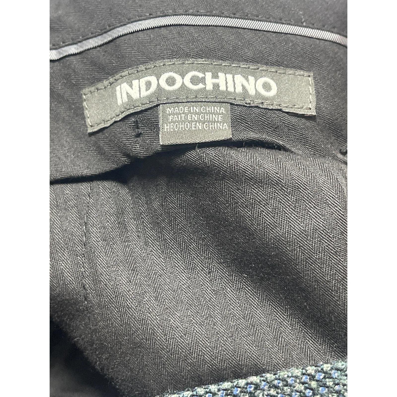 Indochino Men's Dark Gray Blazer Sport Coat Trousers Suit Jacket 2 Piece Set - Image 7