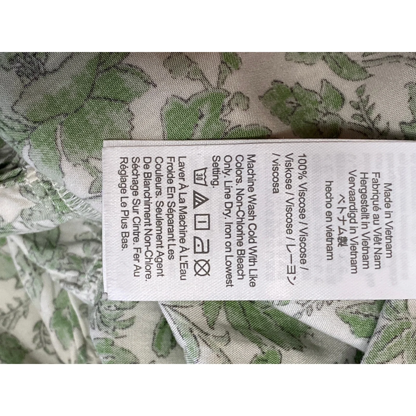 J.Crew Women's Green Floral Ruffle Sleeveless Cami Tank A Line Maxi Dress Size S - Image 6