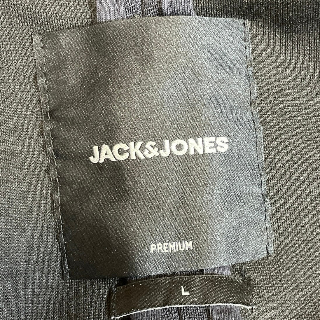 Jack & Jones Men's Black Long Sleeve Pocket Blazer Sport Coat Suit Jacket Size L - Image 4