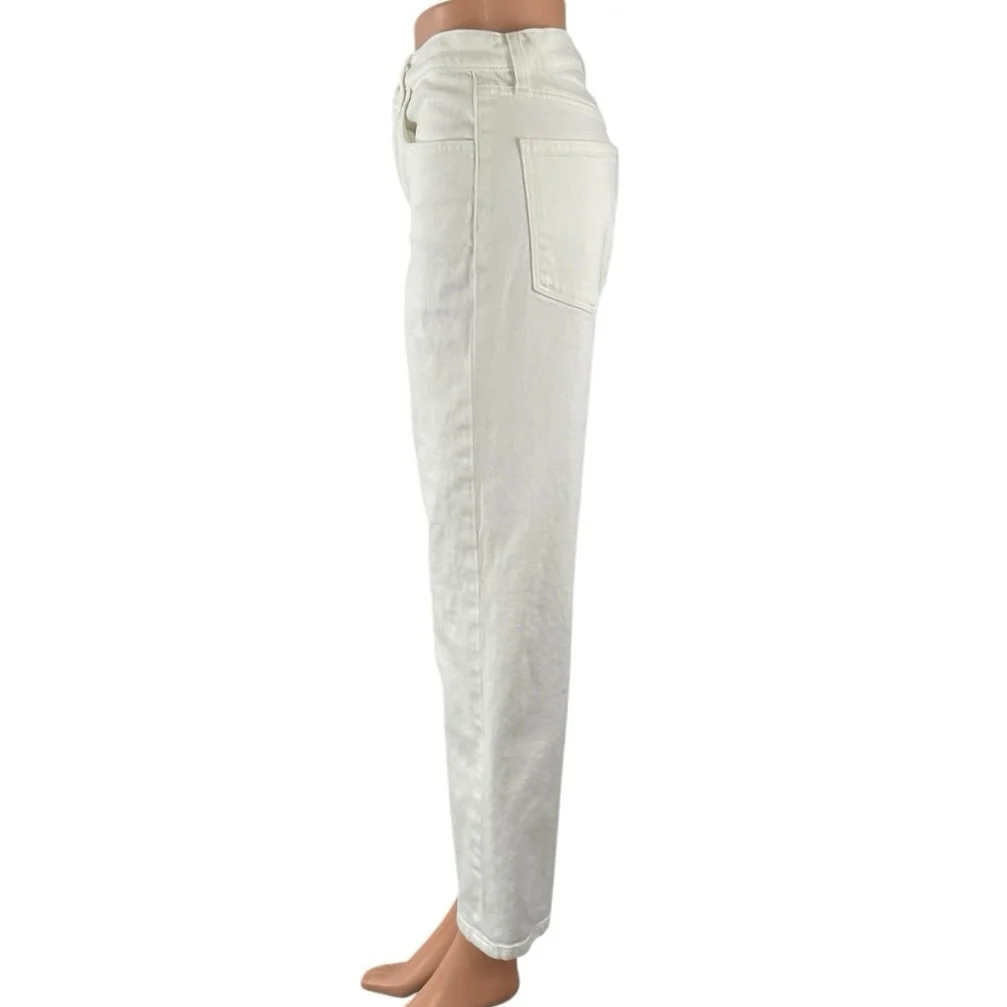 Joe's The Margot Slim Women's White High Rise Straight Ankle Denim Jeans Size 28 - Image 2