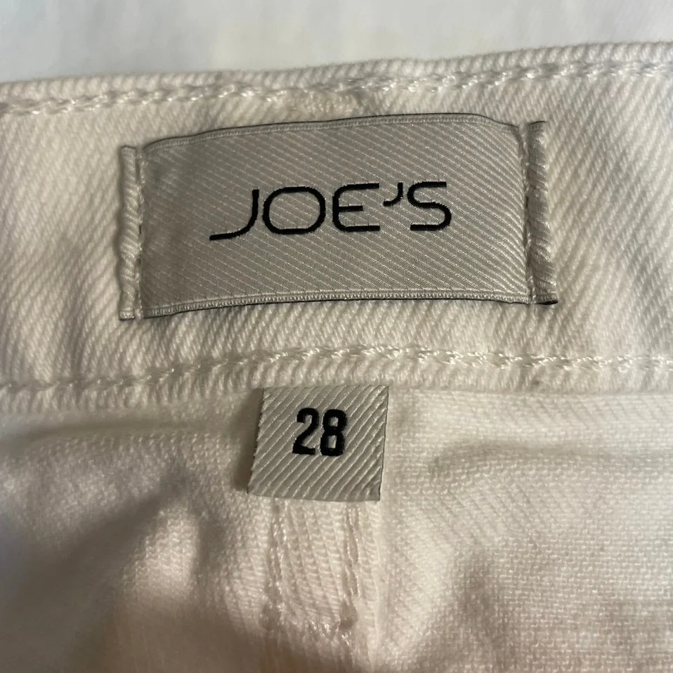Joe's The Margot Slim Women's White High Rise Straight Ankle Denim Jeans Size 28 - Image 5