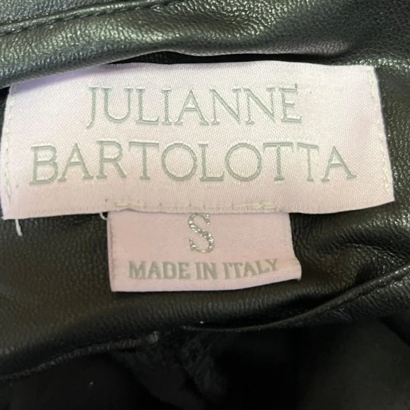Julianna Bartolotta $178 Vegan Leather Cinched Pants - Image 7