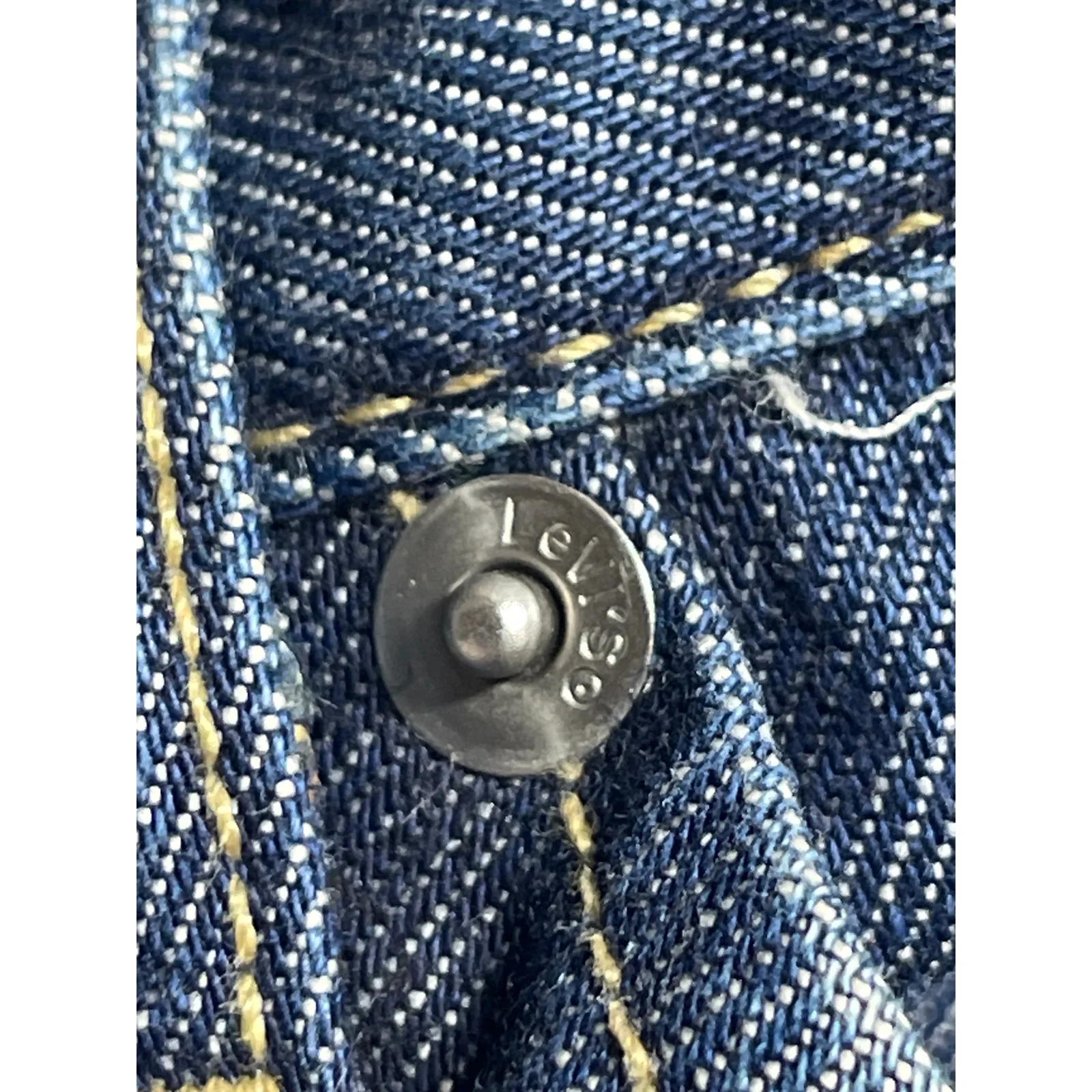Levi's Women's Blue High Waisted Straight Wide Leg Denim Jeans Pants Size 29 - Image 4