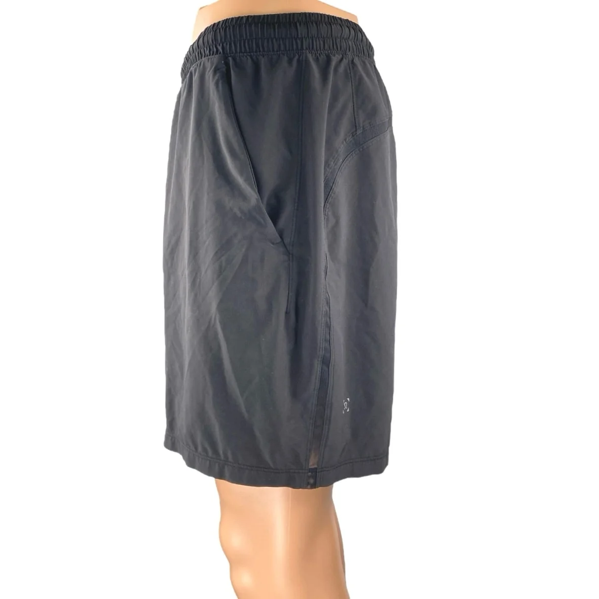 Lululemon Pace Breaker Men's Gray Elastic Waist Pockets Lined Training Shorts L - Image 2