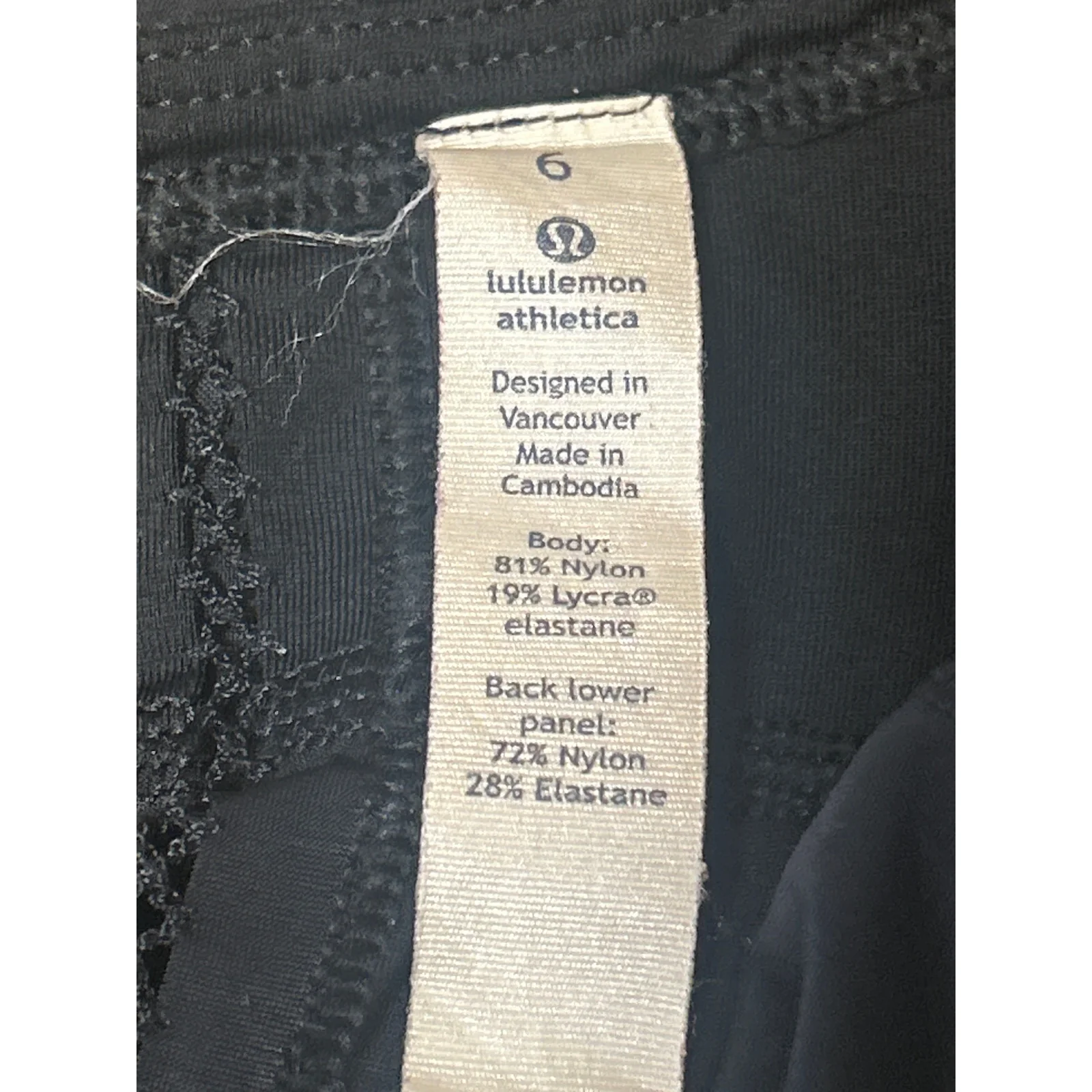 Lululemon Sculpt It Women's Black Sleeveless Activewear Fitness Crop Tank Top 6 - Image 3