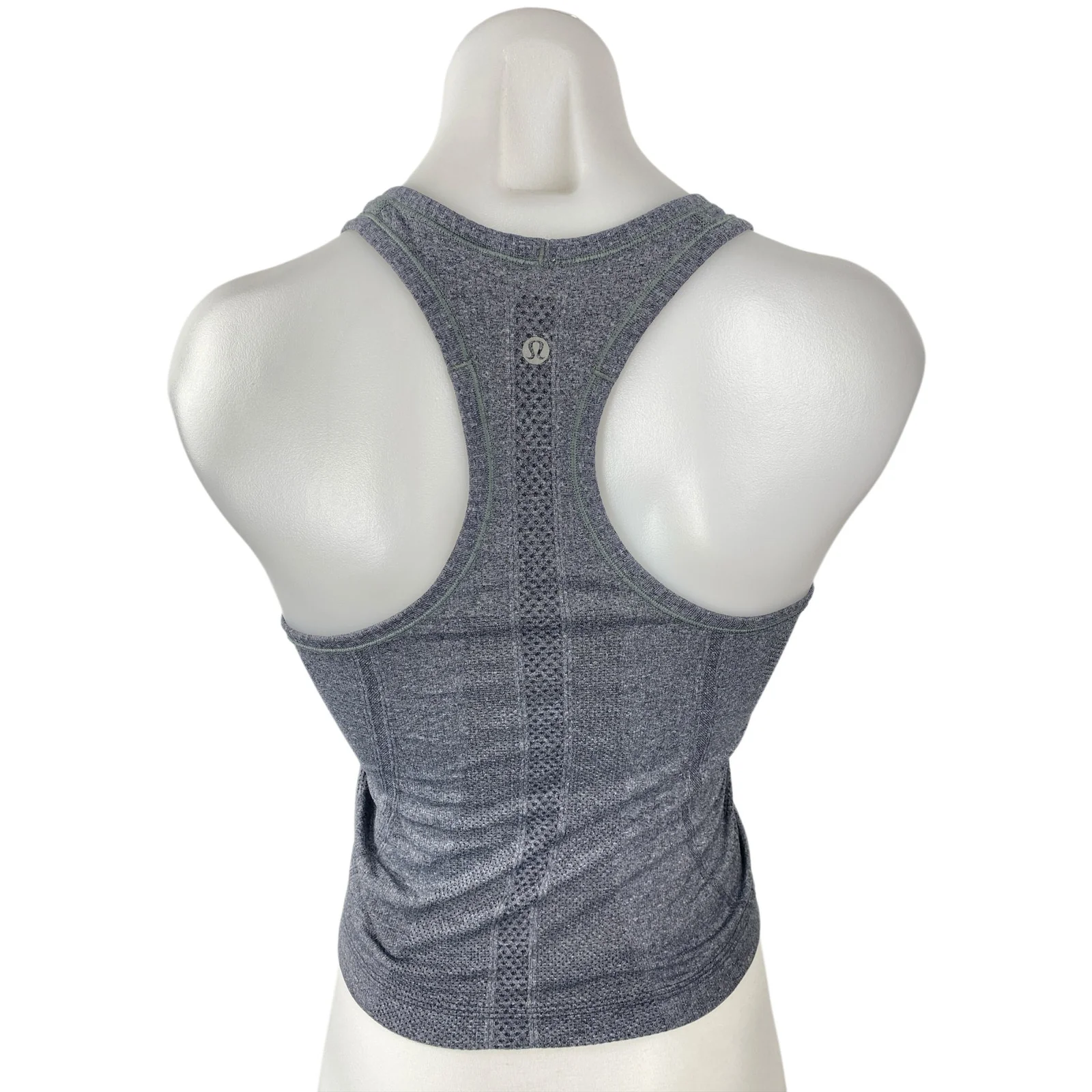 Lululemon Swiftly Tech Gray Racerback Yoga Gym Activewear Athletic Tank Top Sz 4 - Image 4