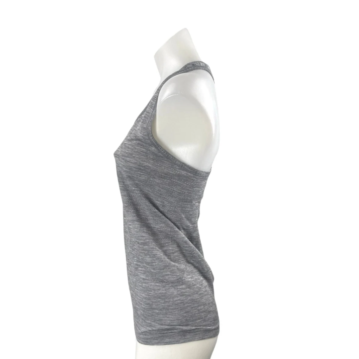 Lululemon Women's Gray Racerback Yoga Workout Running Athletic Tank Top Size 6 - Image 2