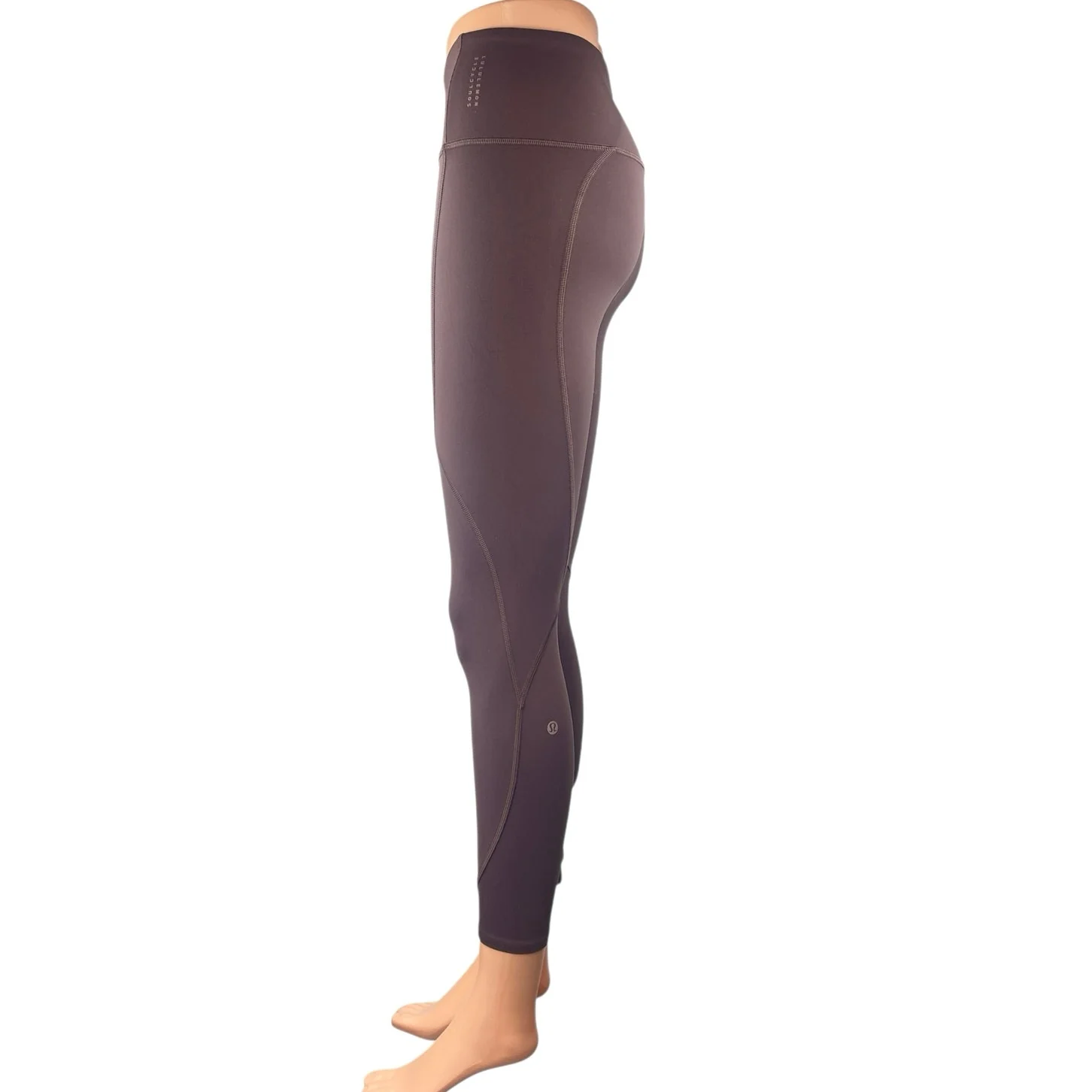 Lululemon Women's Purple Skinny High Waist Activewear Fitness Leggings Pants 4 - Image 2