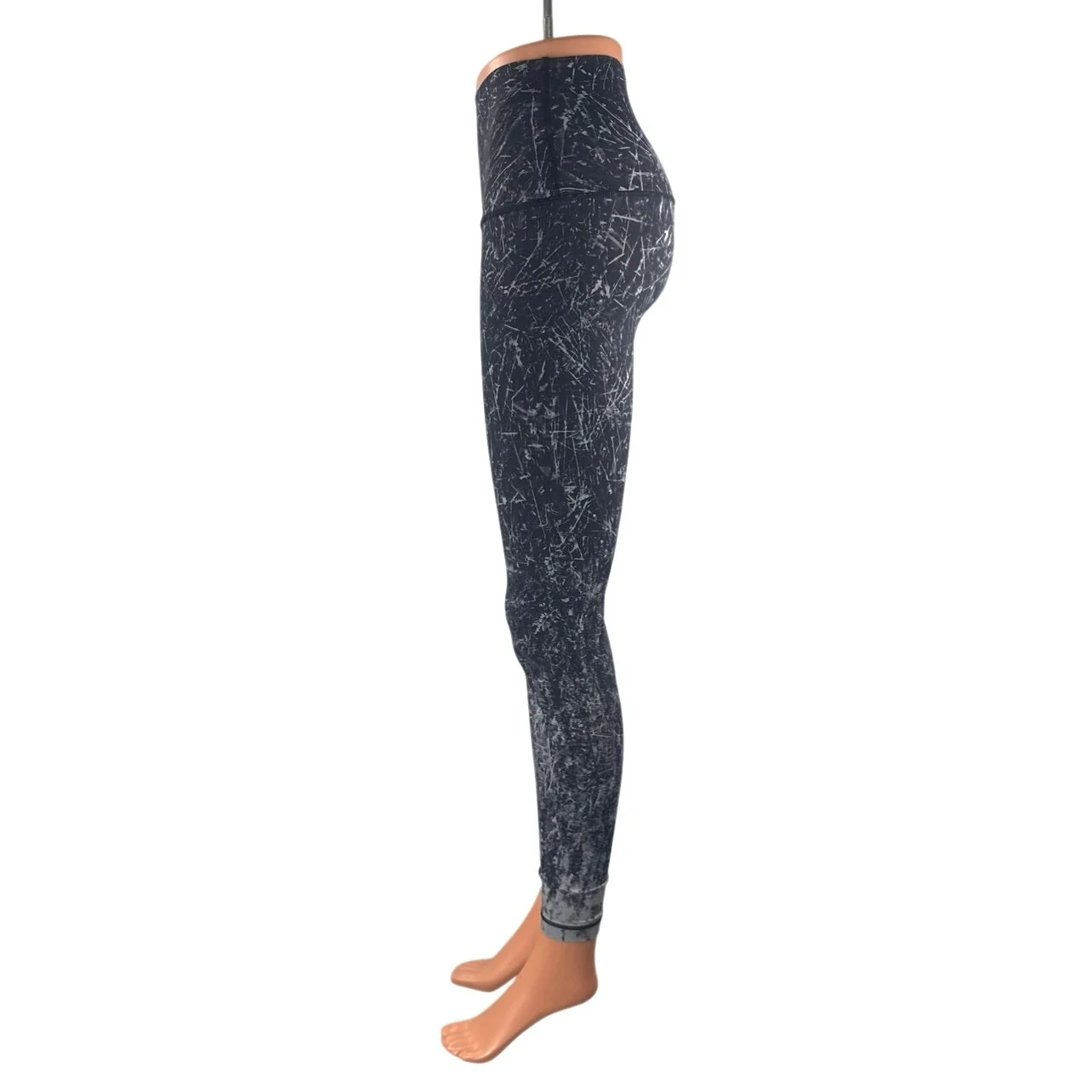 Lululemon Wunder Under Black Mid Rise Yoga Workout Athletic Leggings Pants Sz 2 - Image 2