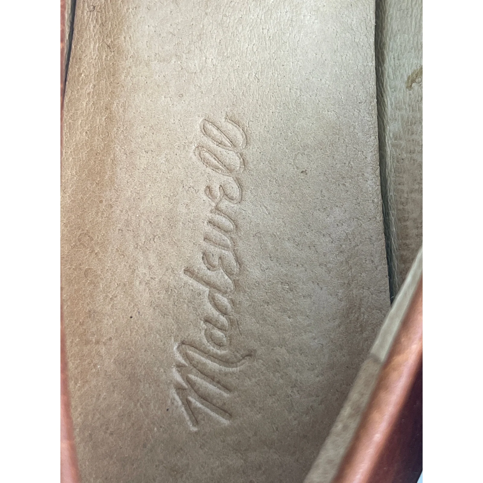 Madewell Frances Women's Brown Leather Slip On Pointed Toe Loafers Shoes Size 8 - Image 5